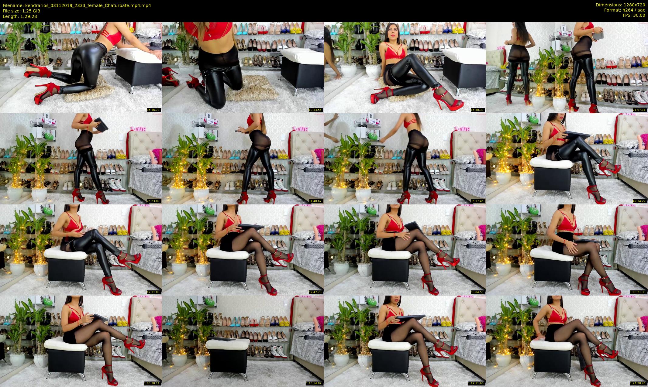 kendrarios — 90 minute Chaturbate female cam show recording, 720p, Nov 3, 2019