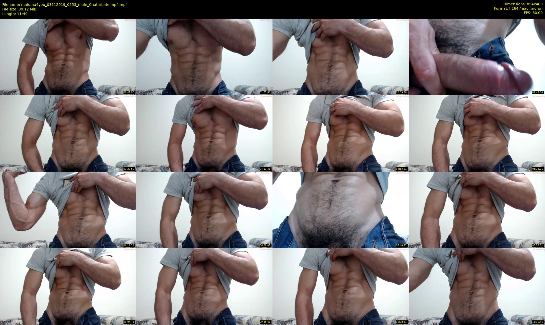 maluma4you — 12 minute Chaturbate male cam show recording, 480p, Nov 3, 2019