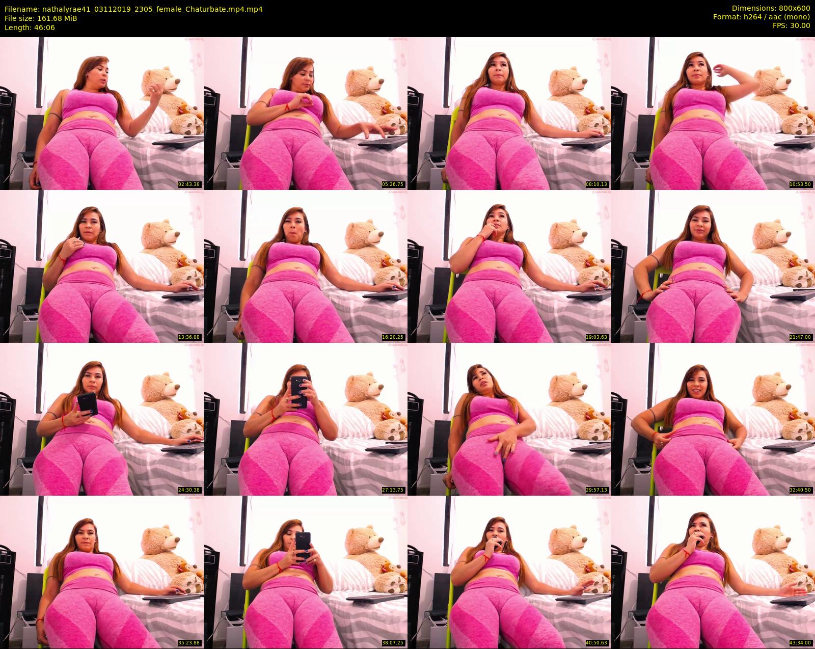 nathalyrae41 — 47 minute Chaturbate female cam show recording, 480p, Nov 3, 2019