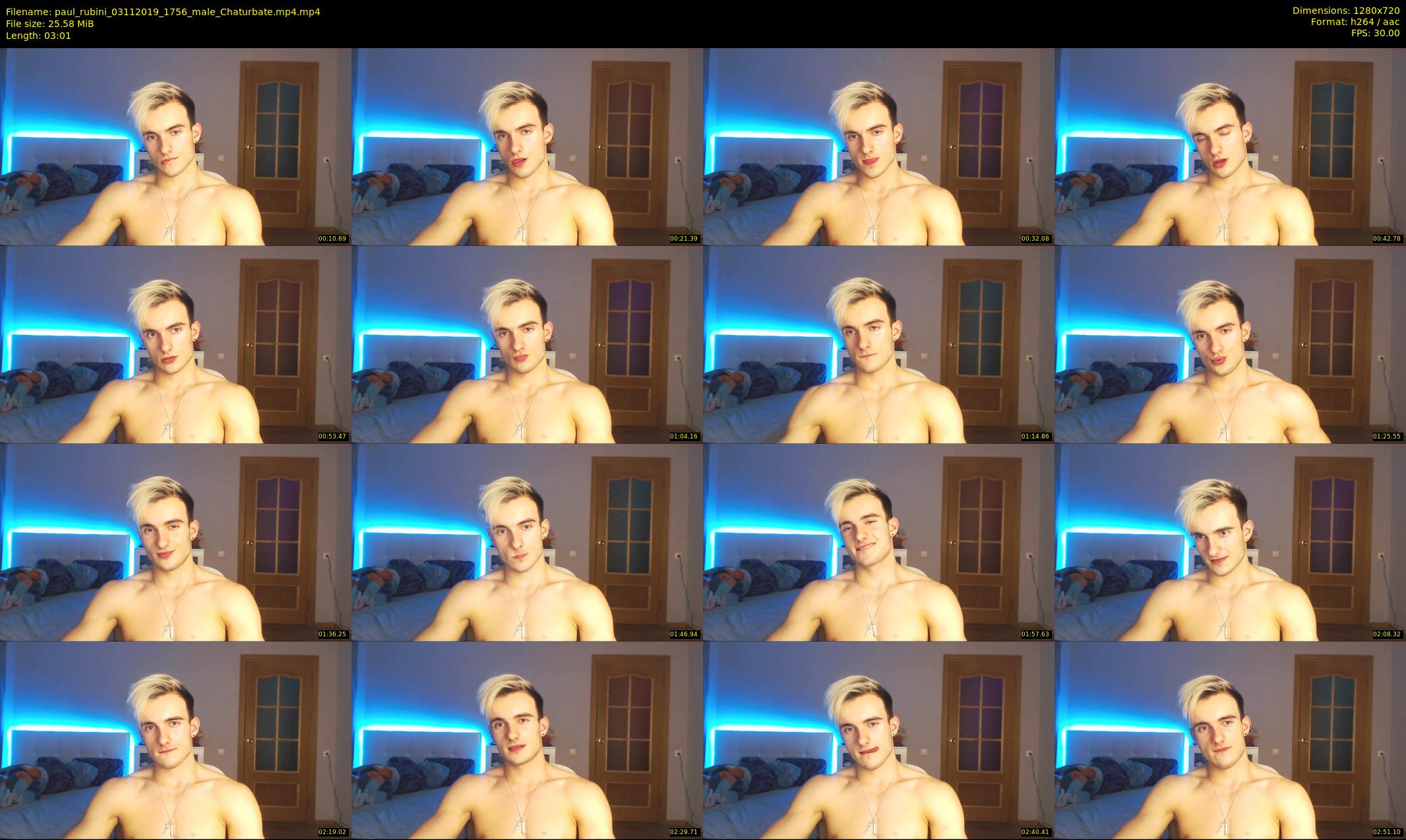 paul_rubini — 4 minute Chaturbate male cam show recording, 720p, Nov 3, 2019