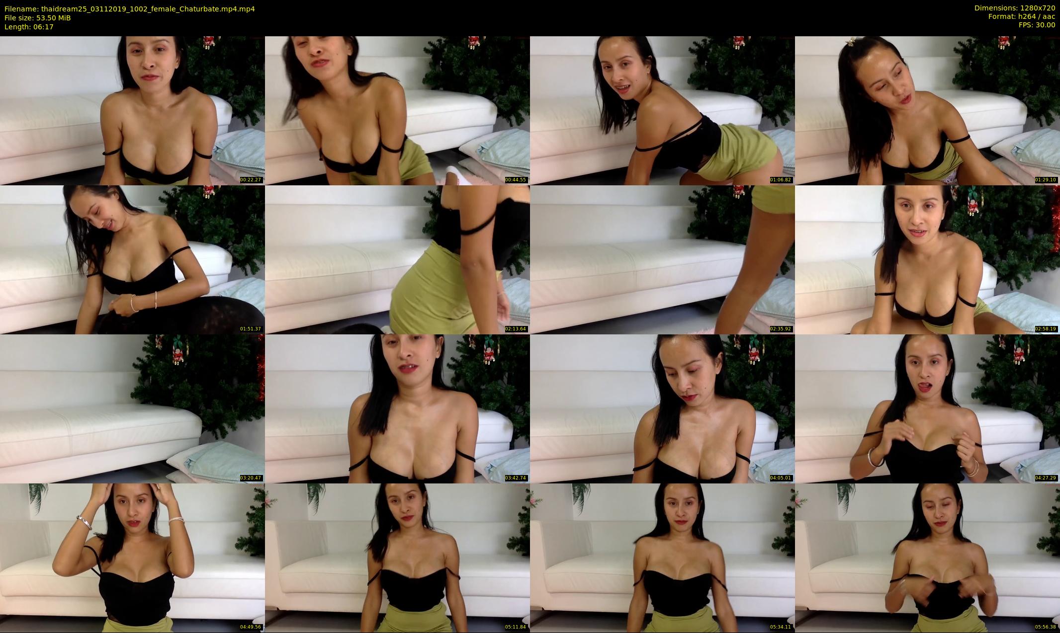 thaidream25 — 7 minute Chaturbate female cam show recording, 720p, Nov 3, 2019