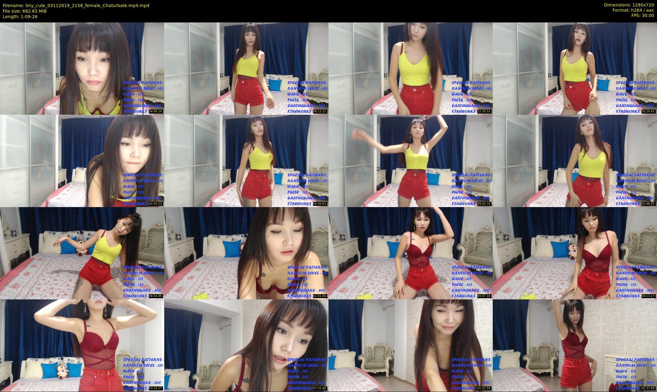 tiny_cute — 70 minute Chaturbate female cam show recording, 720p, Nov 3, 2019