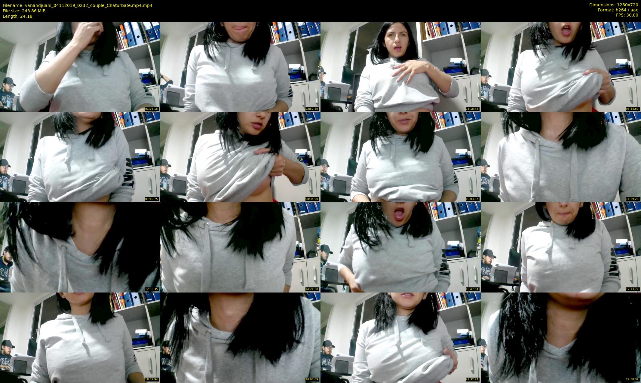 vanandjuani — 25 minute Chaturbate female cam show recording, 720p, Nov 4, 2019