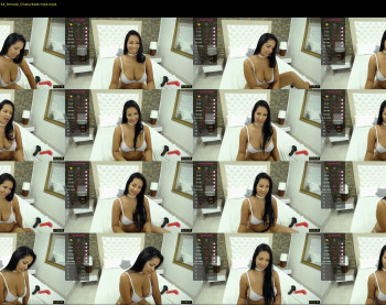 zamarahot — 15 minute Chaturbate female cam show recording, 720p, Nov 3, 2019