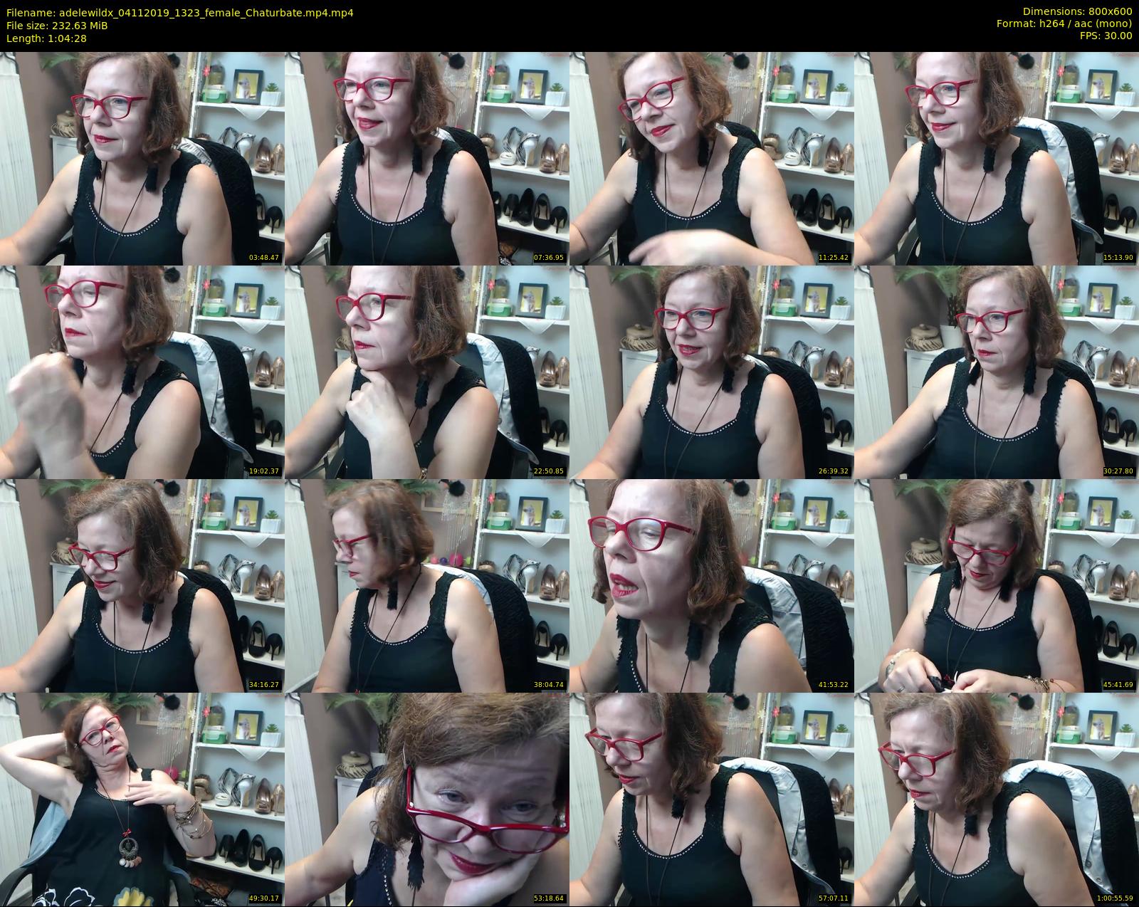 adelewildx — 65 minute Chaturbate female cam show recording, 480p, Nov 4, 2019