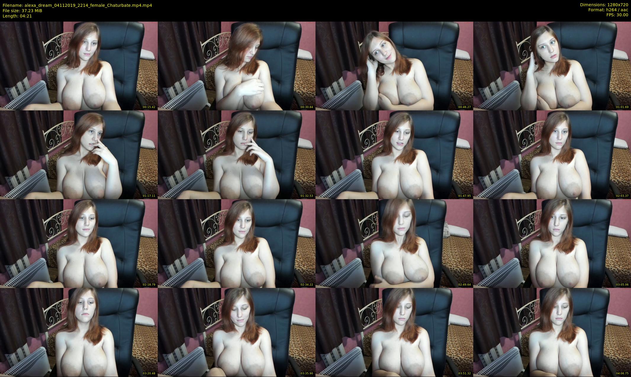 alexa_dream — 5 minute Chaturbate female cam show recording, 720p, Nov 4, 2019