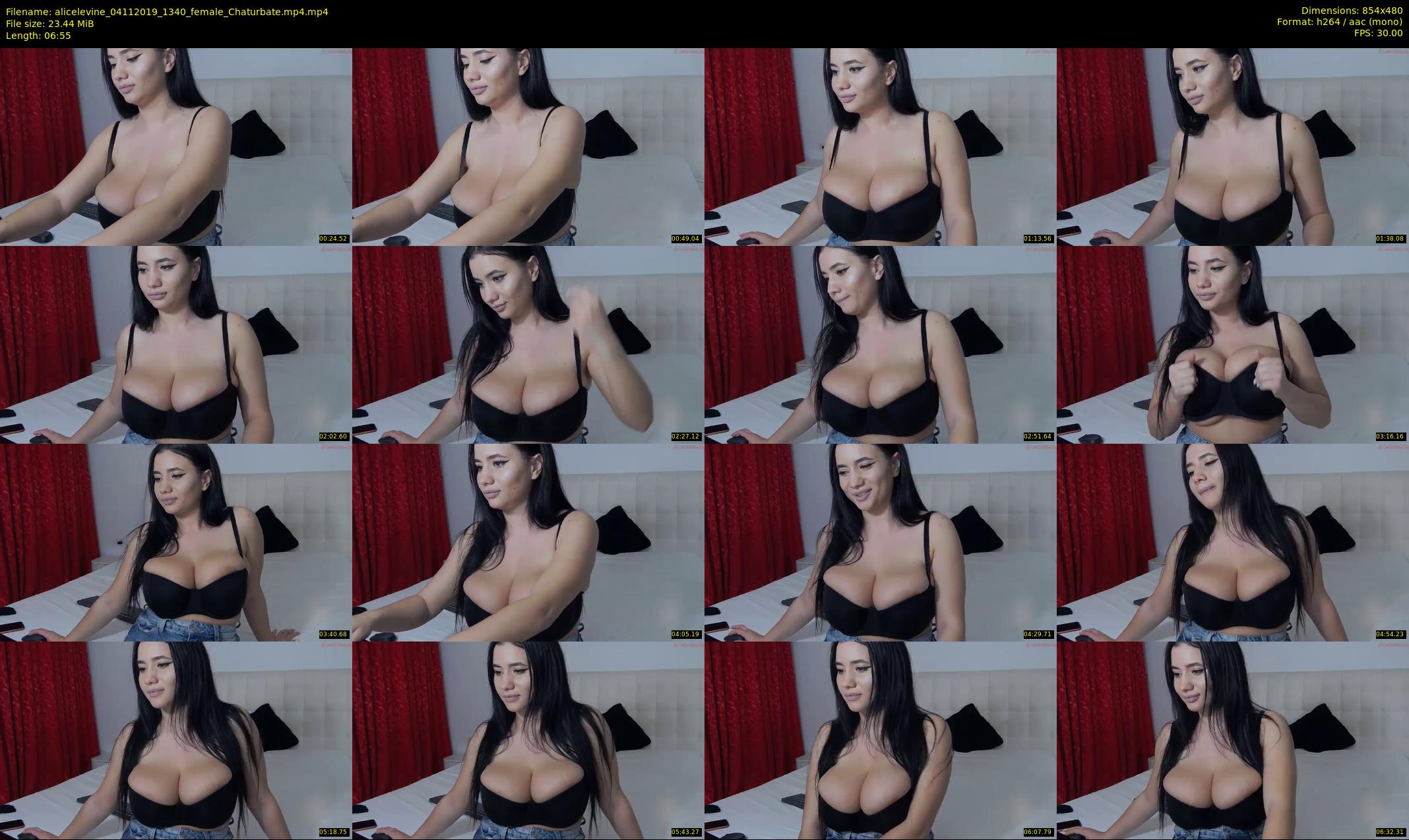 alicelevine — 7 minute Chaturbate female cam show recording, 480p, Nov 4, 2019
