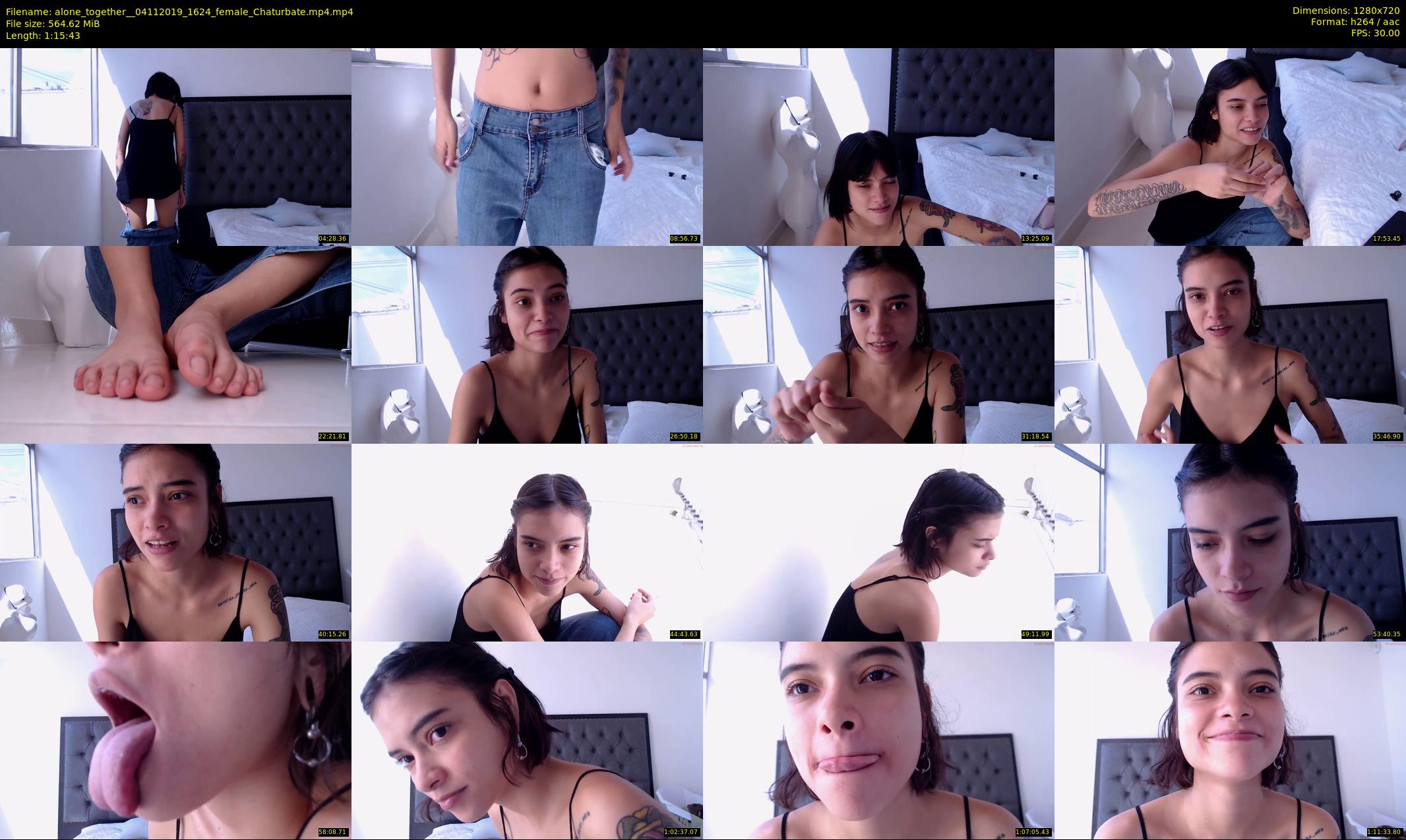 alone_together_ — 76 minute Chaturbate female cam show recording, 720p, Nov 4, 2019