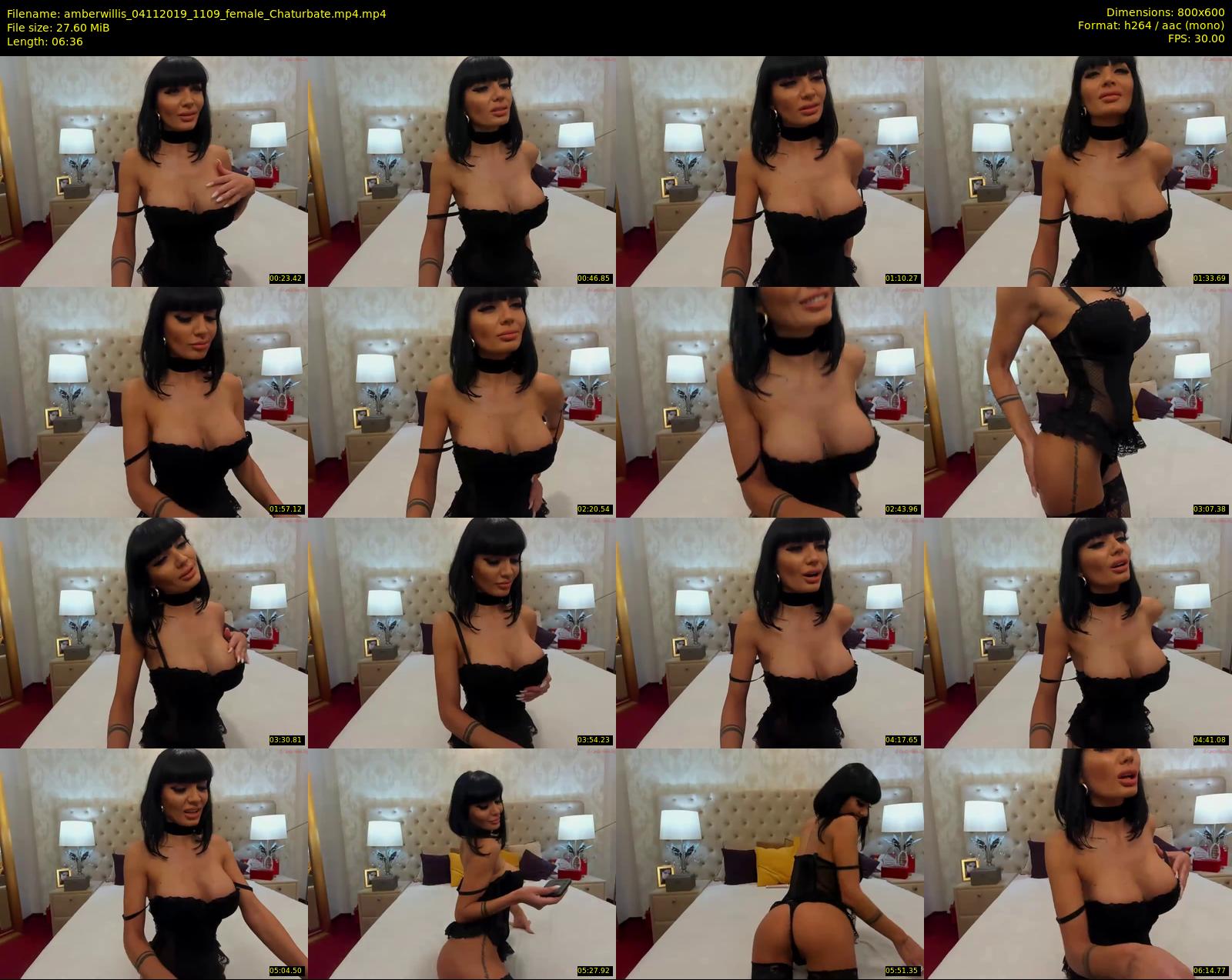 amberwillis — 7 minute Chaturbate female cam show recording, 480p, Nov 4, 2019