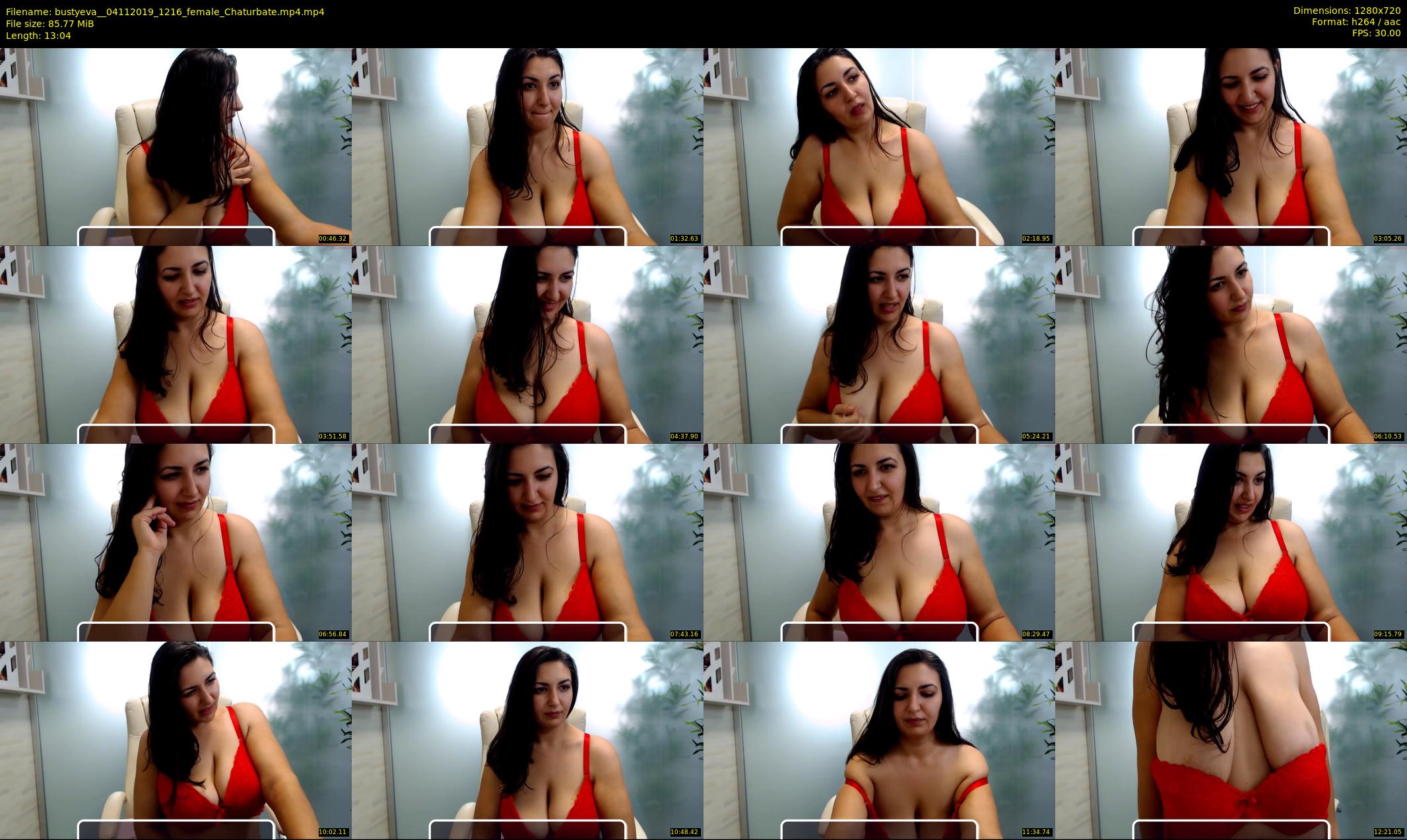 bustyeva_ — 14 minute Chaturbate female cam show recording, 720p, Nov 4, 2019