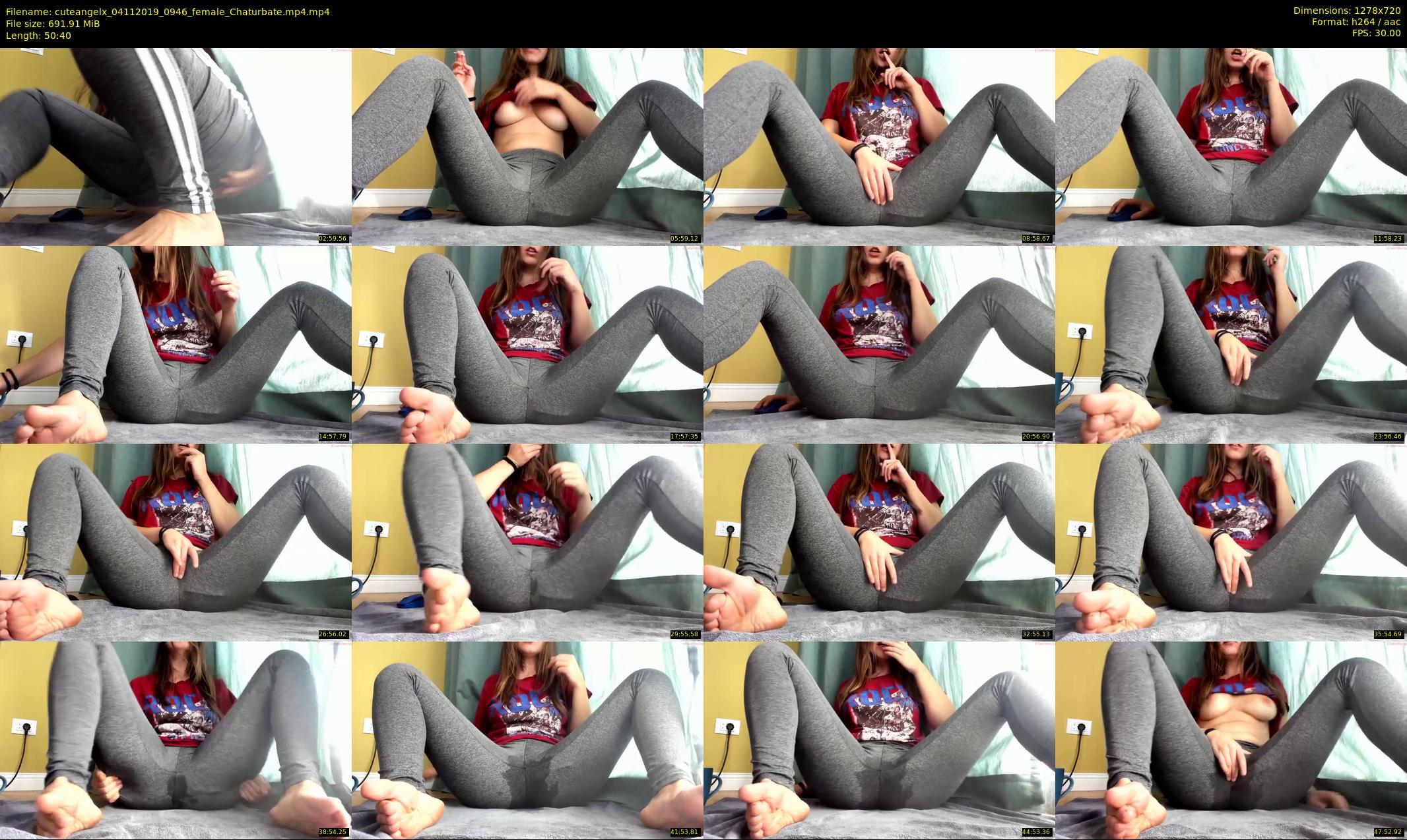 cuteangelx — 51 minute Chaturbate female cam show recording, 720p, Nov 4, 2019
