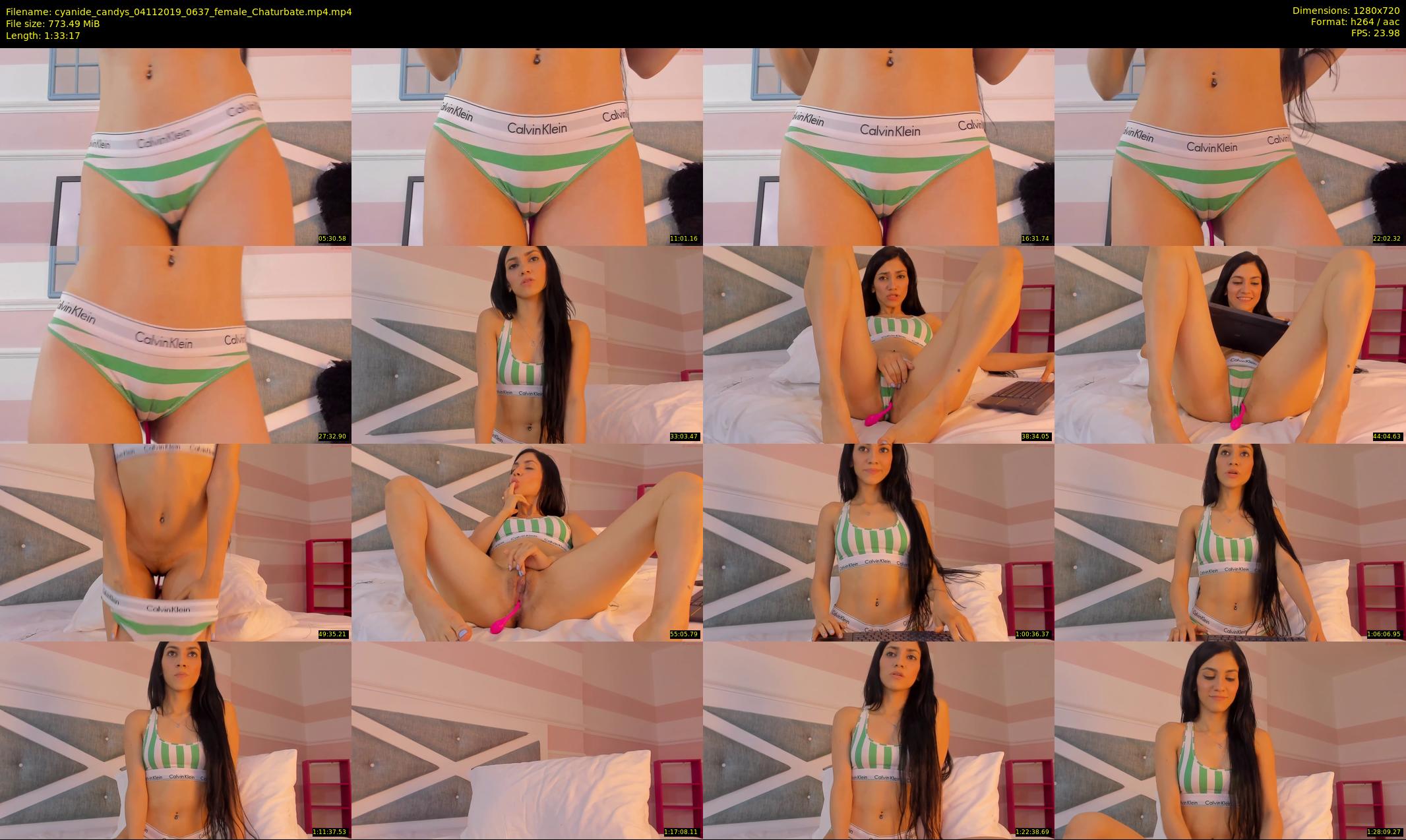 cyanide_candys — 94 minute Chaturbate female cam show recording, 720p, Nov 4, 2019