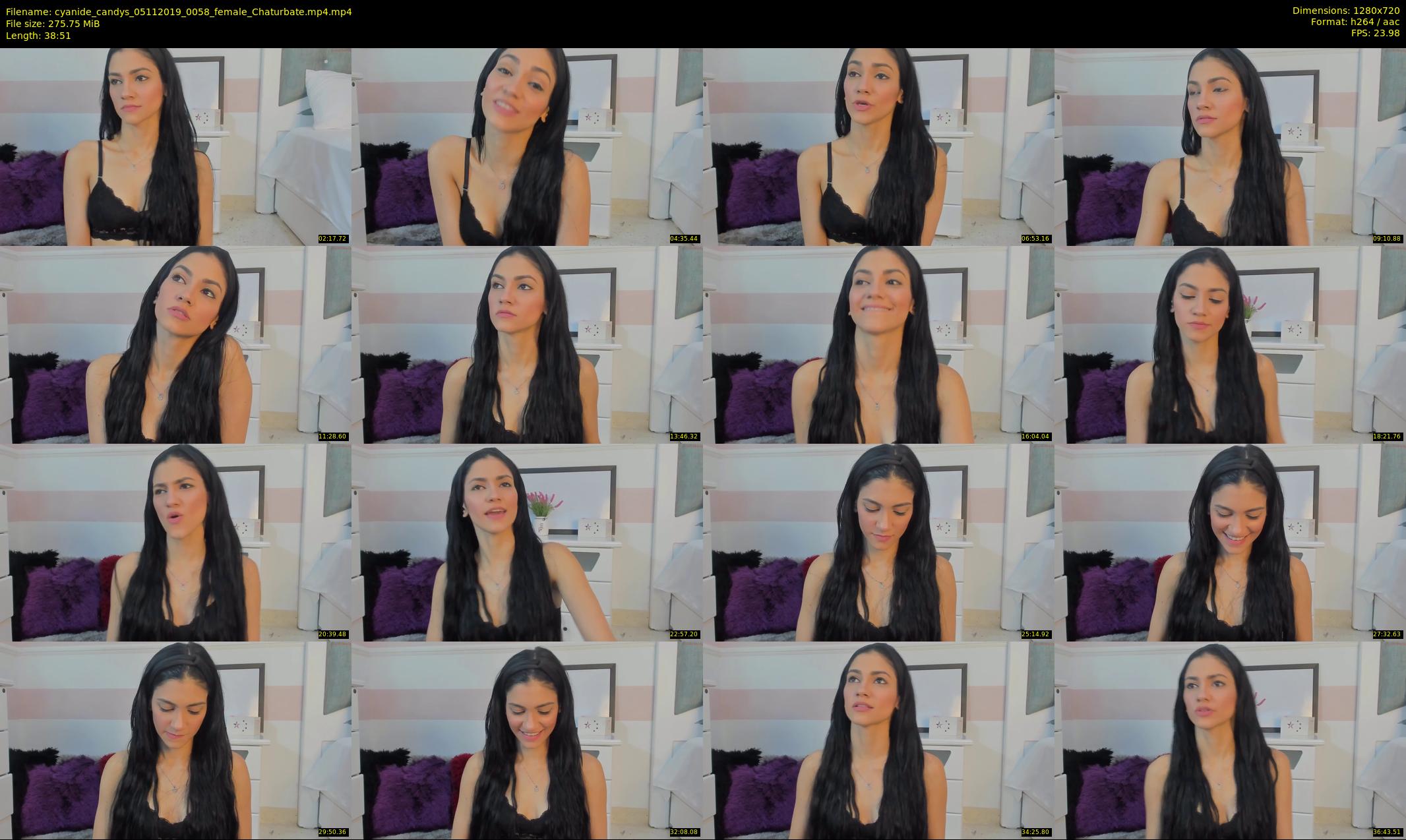 cyanide_candys — 39 minute Chaturbate female cam show recording, 720p, Nov 5, 2019
