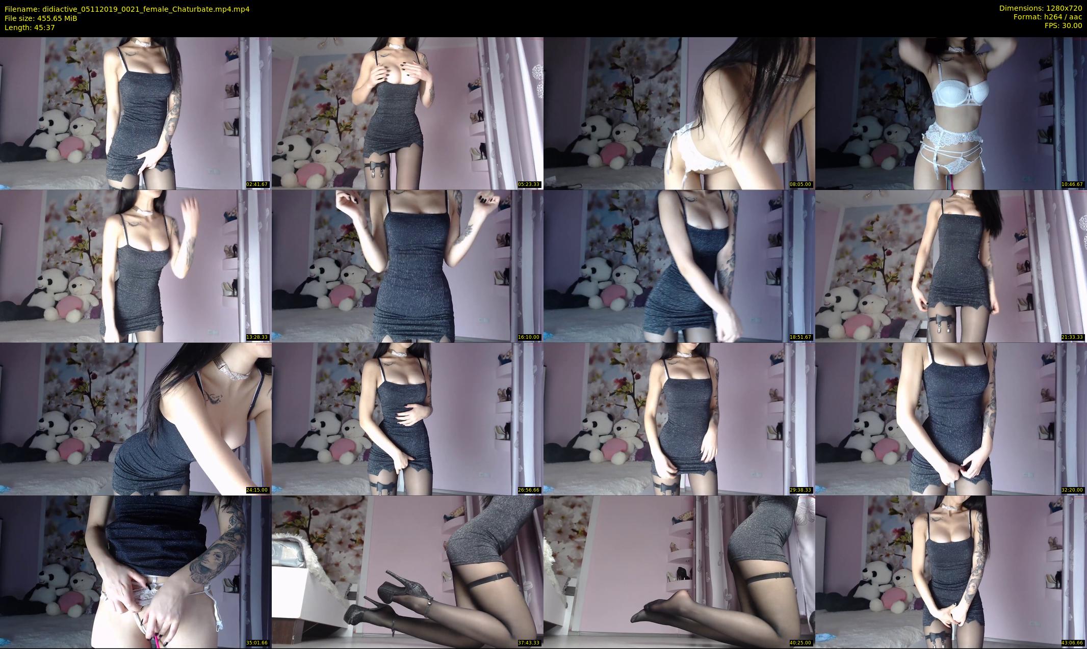 didiactive — 46 minute Chaturbate female cam show recording, 720p, Nov 5, 2019