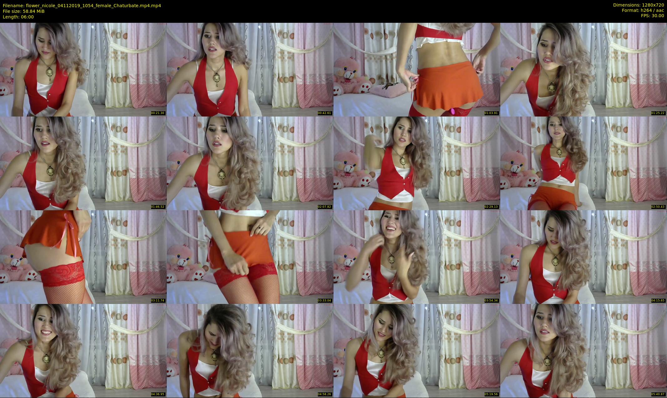 flower_nicole — 6 minute Chaturbate female cam show recording, 720p, Nov 4, 2019