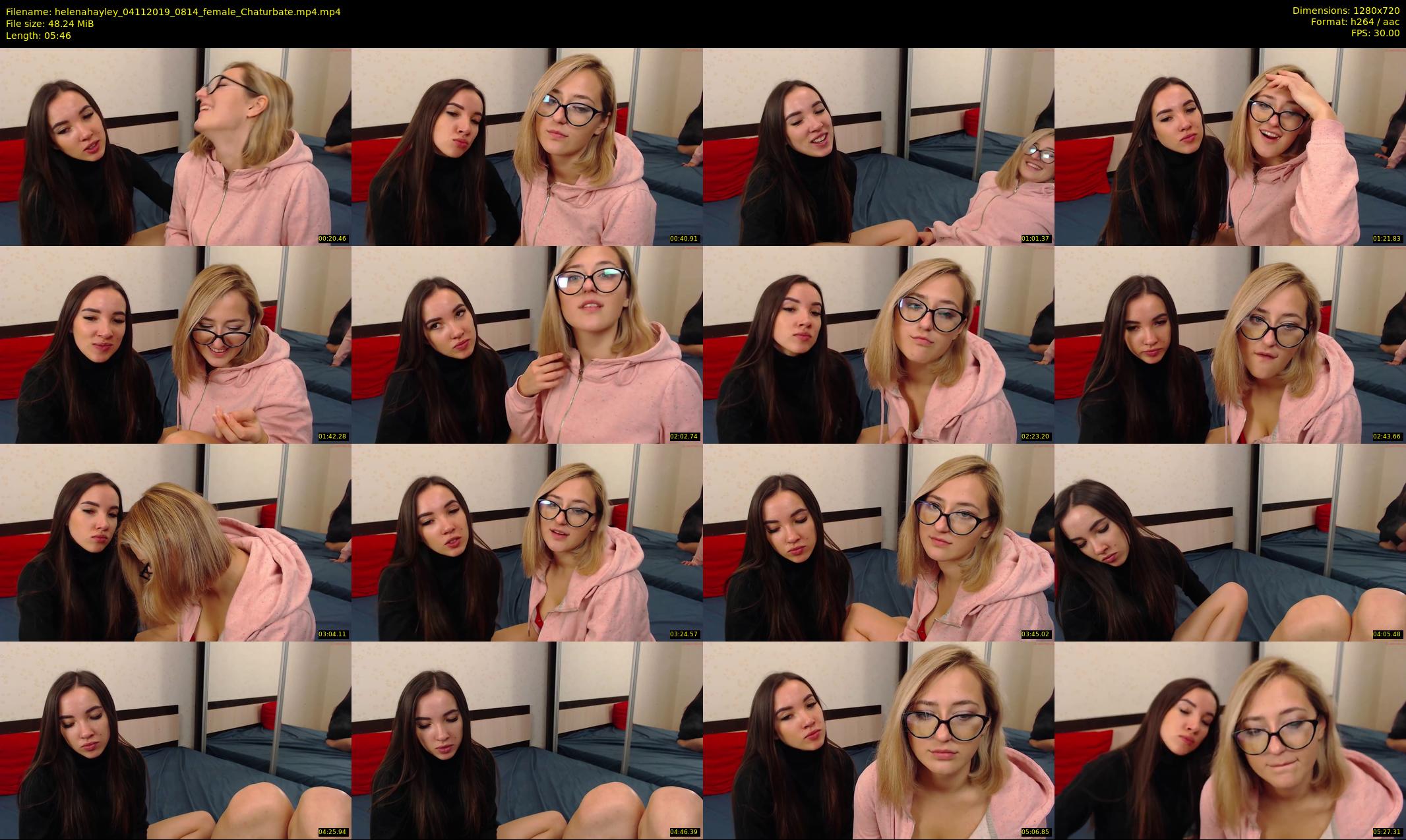 helenahayley — 6 minute Chaturbate female cam show recording, 720p, Nov 4, 2019