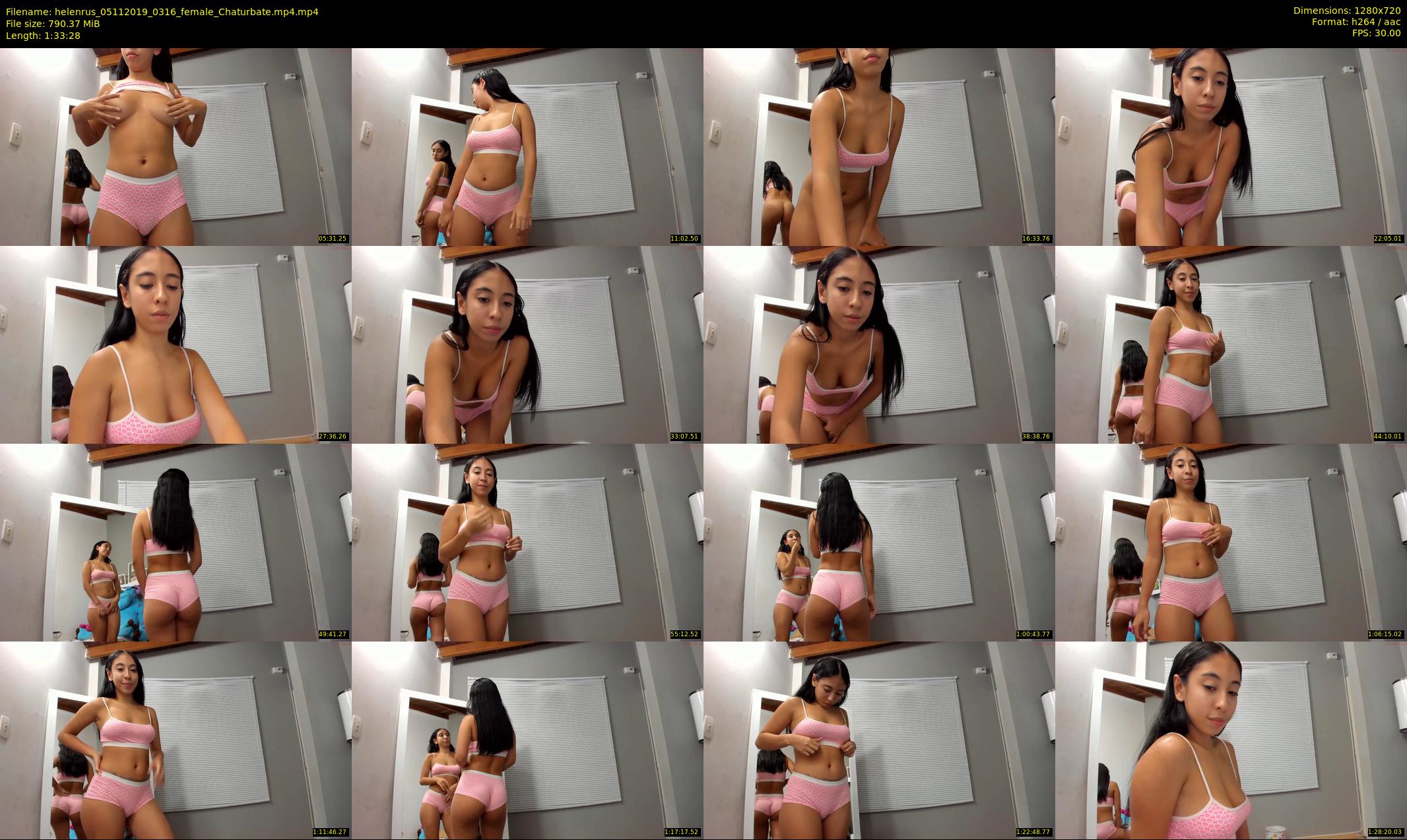 helenrus — 94 minute Chaturbate female cam show recording, 720p, Nov 5, 2019