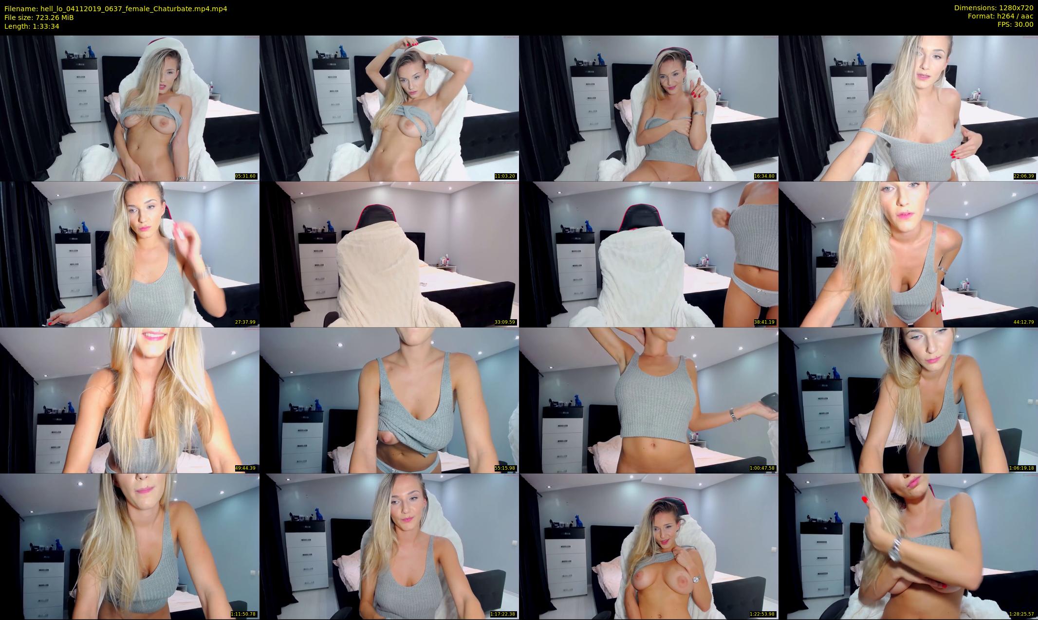 hell_lo — 94 minute Chaturbate female cam show recording, 720p, Nov 4, 2019