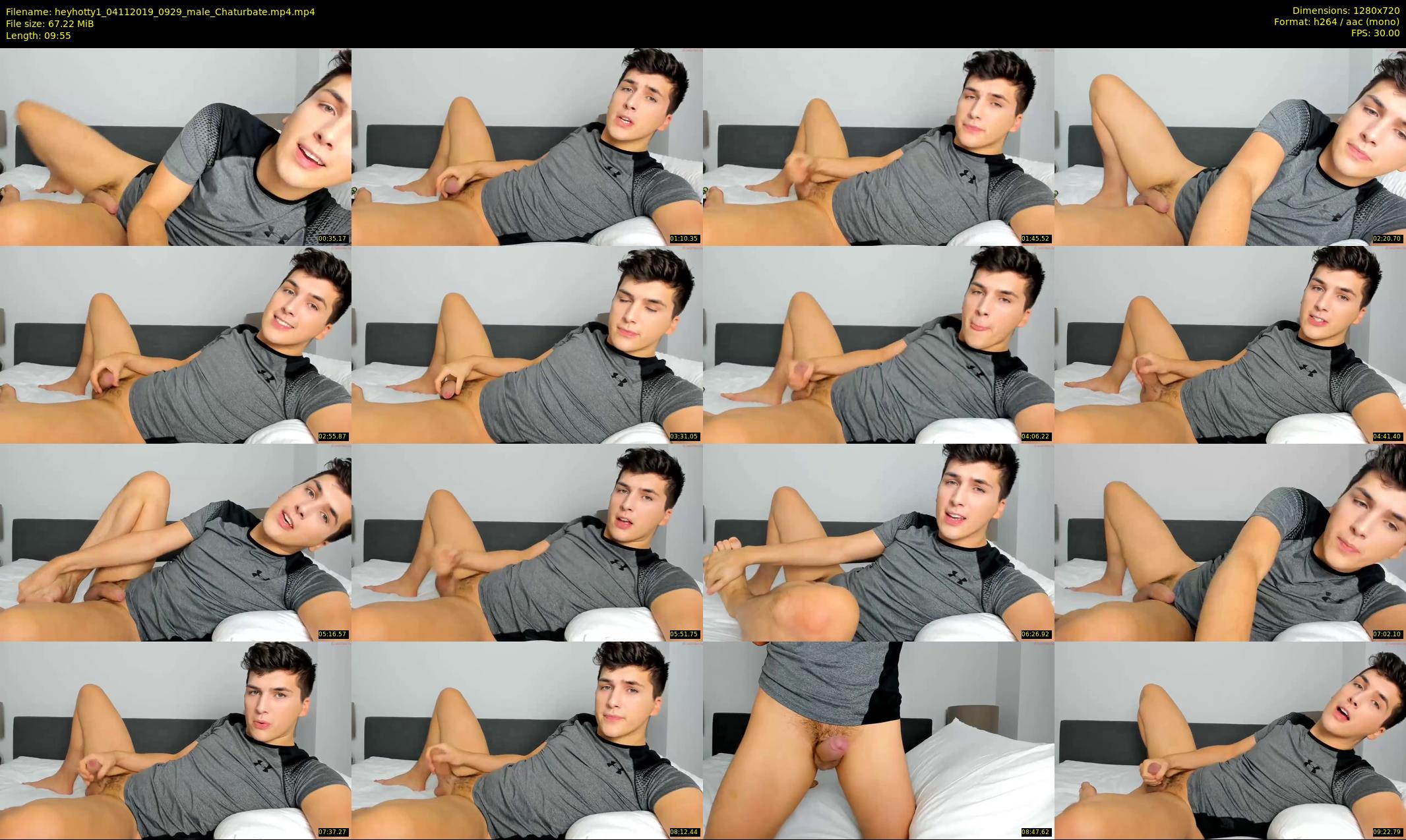 heyhotty1 — 10 minute Chaturbate male cam show recording, 720p, Nov 4, 2019