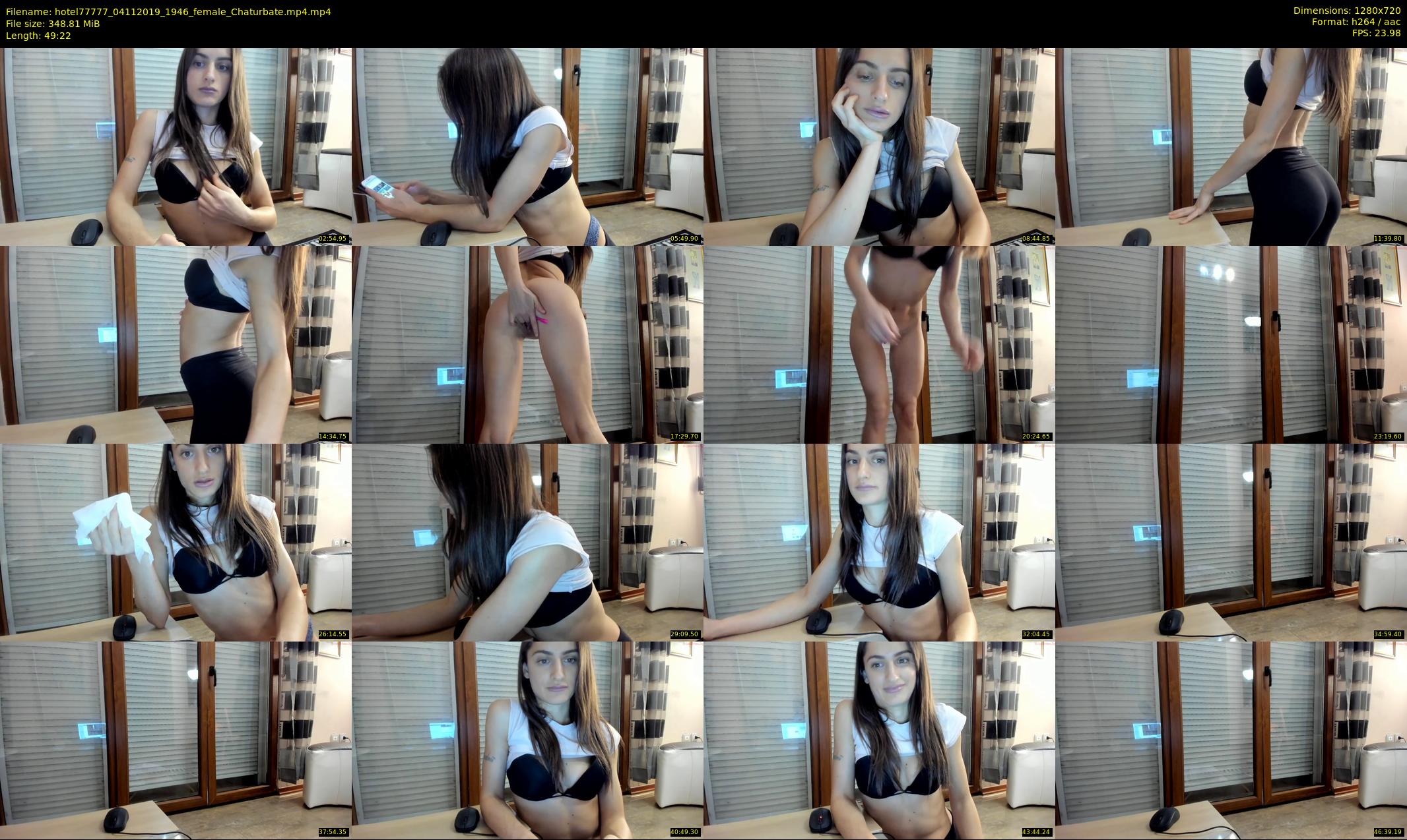 hotel77777 — 50 minute Chaturbate female cam show recording, 720p, Nov 4, 2019