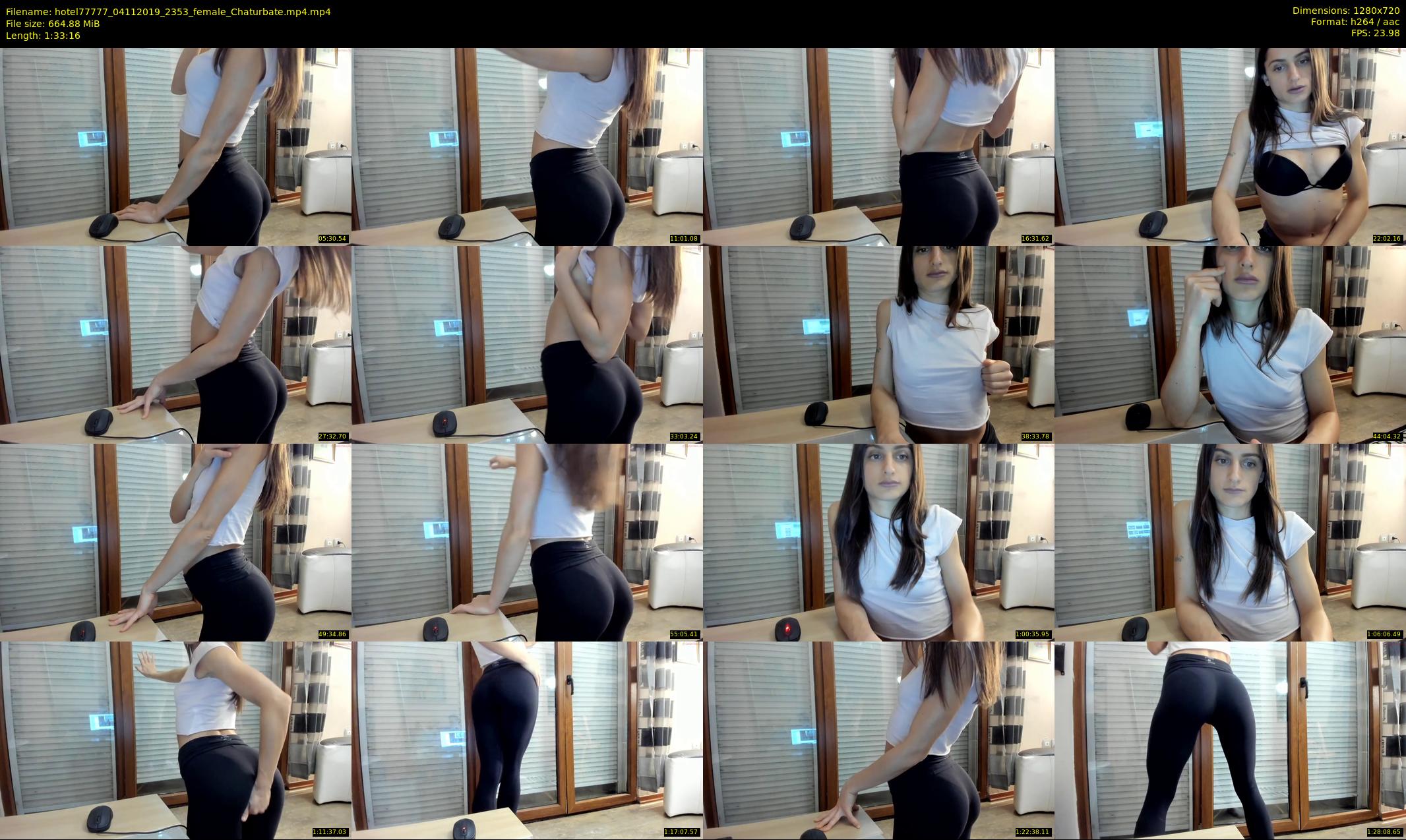 hotel77777 — 94 minute Chaturbate female cam show recording, 720p, Nov 4, 2019