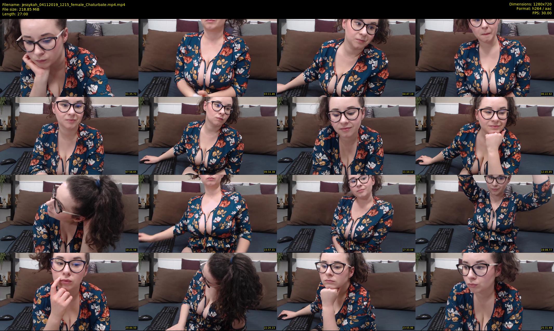 jessykah — 27 minute Chaturbate female cam show recording, 720p, Nov 4, 2019