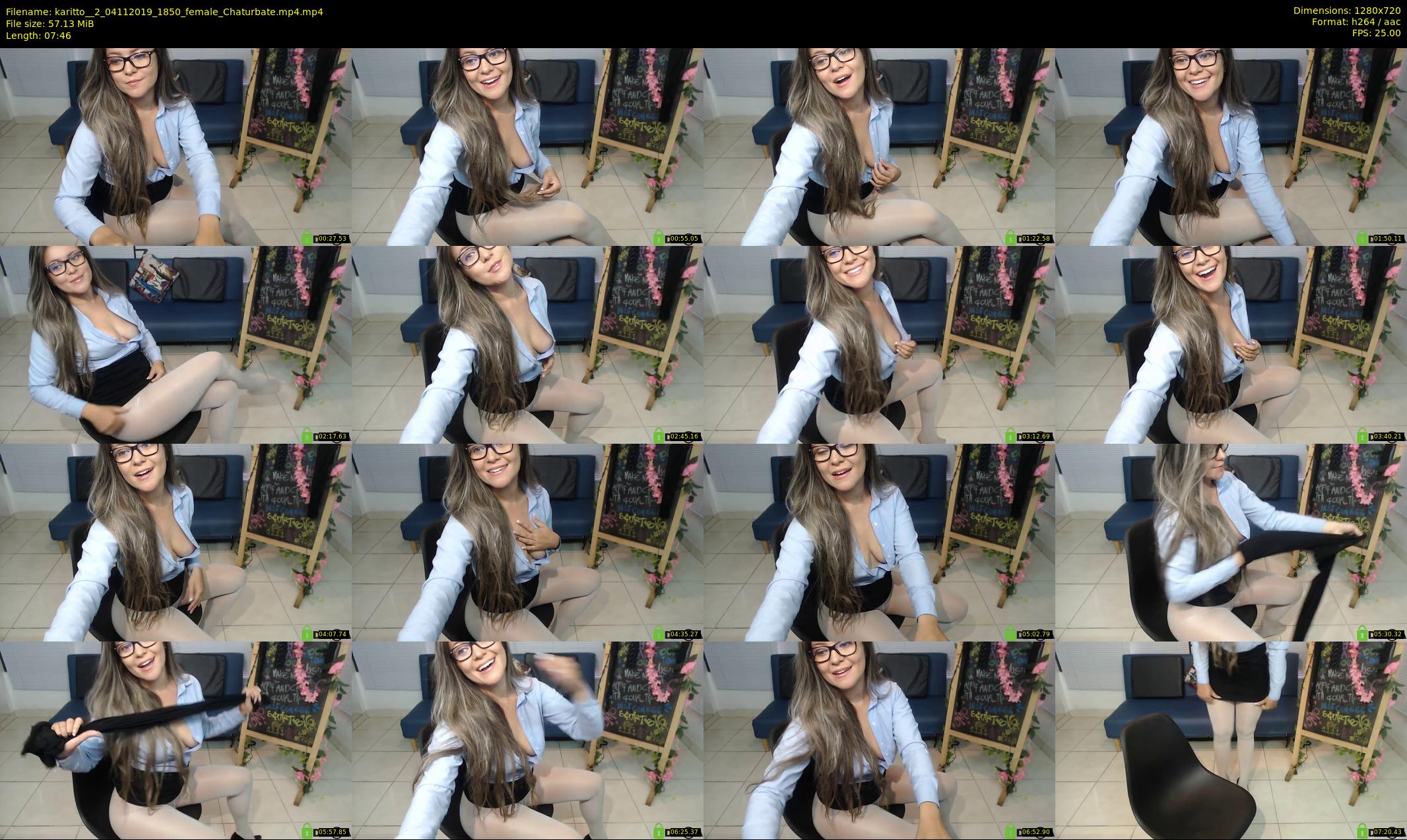 karitto__2 — 8 minute Chaturbate female cam show recording, 720p, Nov 4, 2019