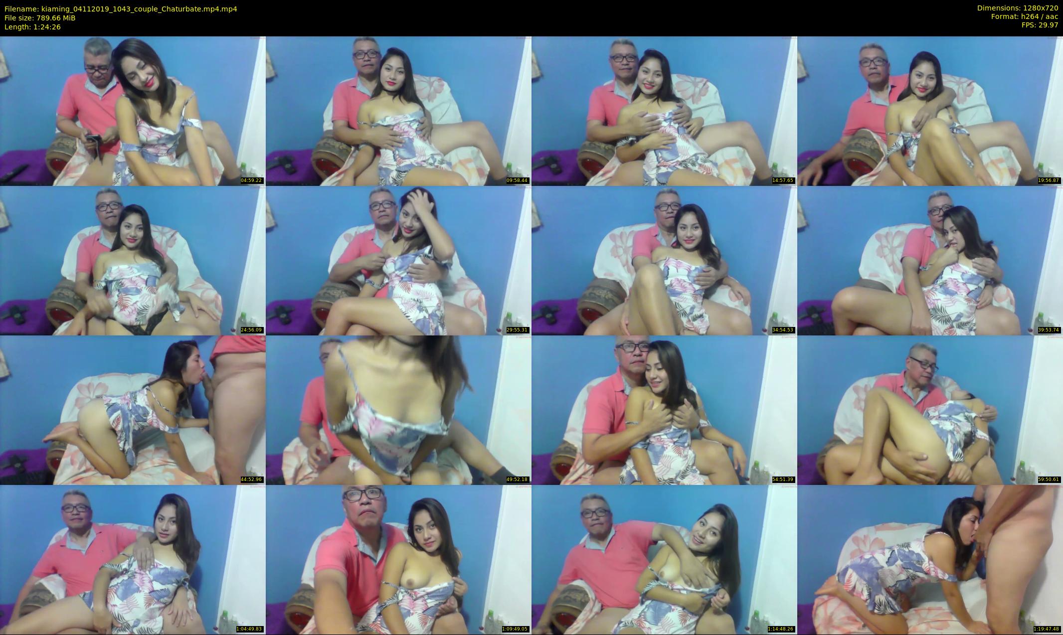 kiaming — 85 minute Chaturbate female cam show recording, 720p, Nov 4, 2019