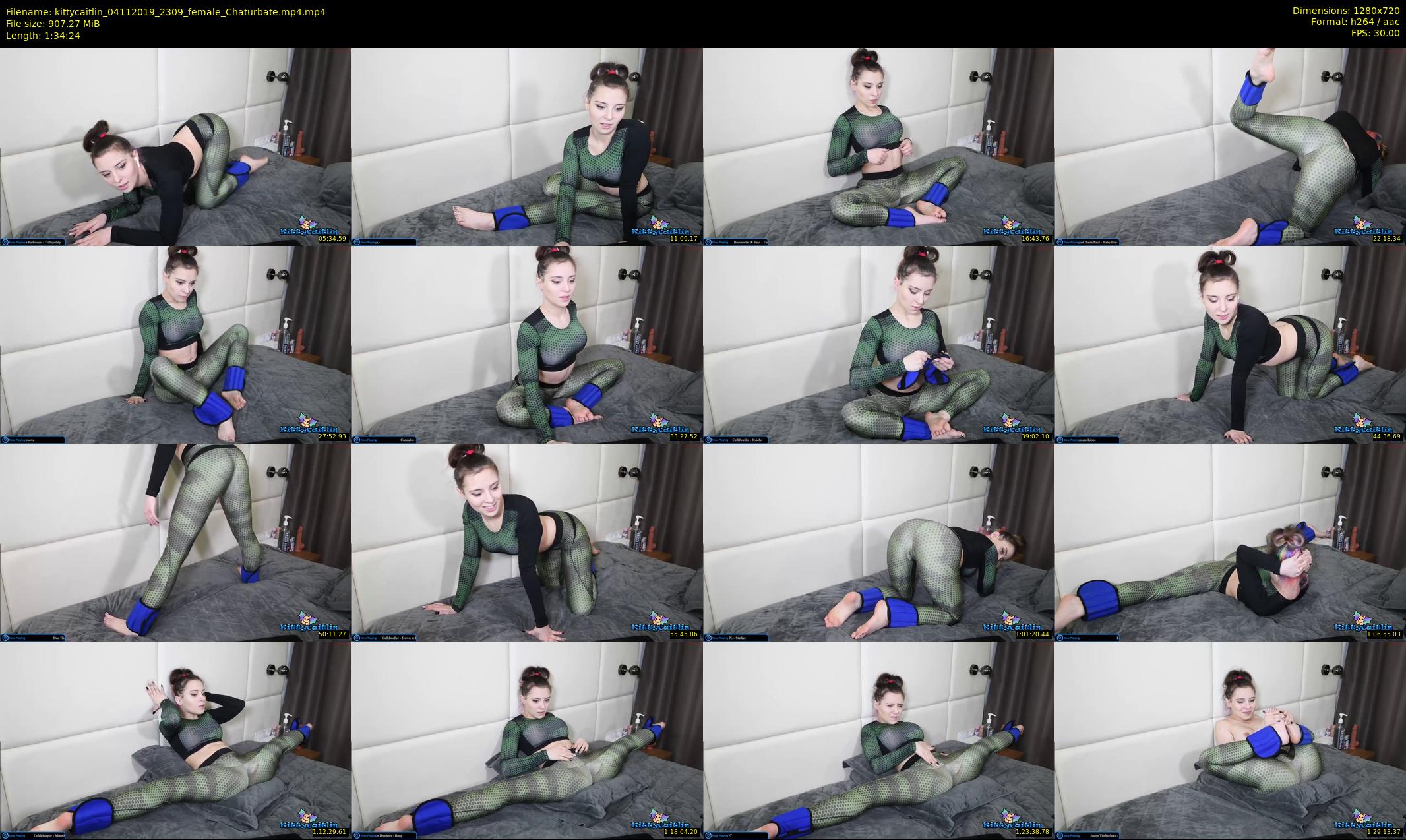 kittycaitlin — 95 minute Chaturbate female cam show recording, 720p, Nov 4, 2019