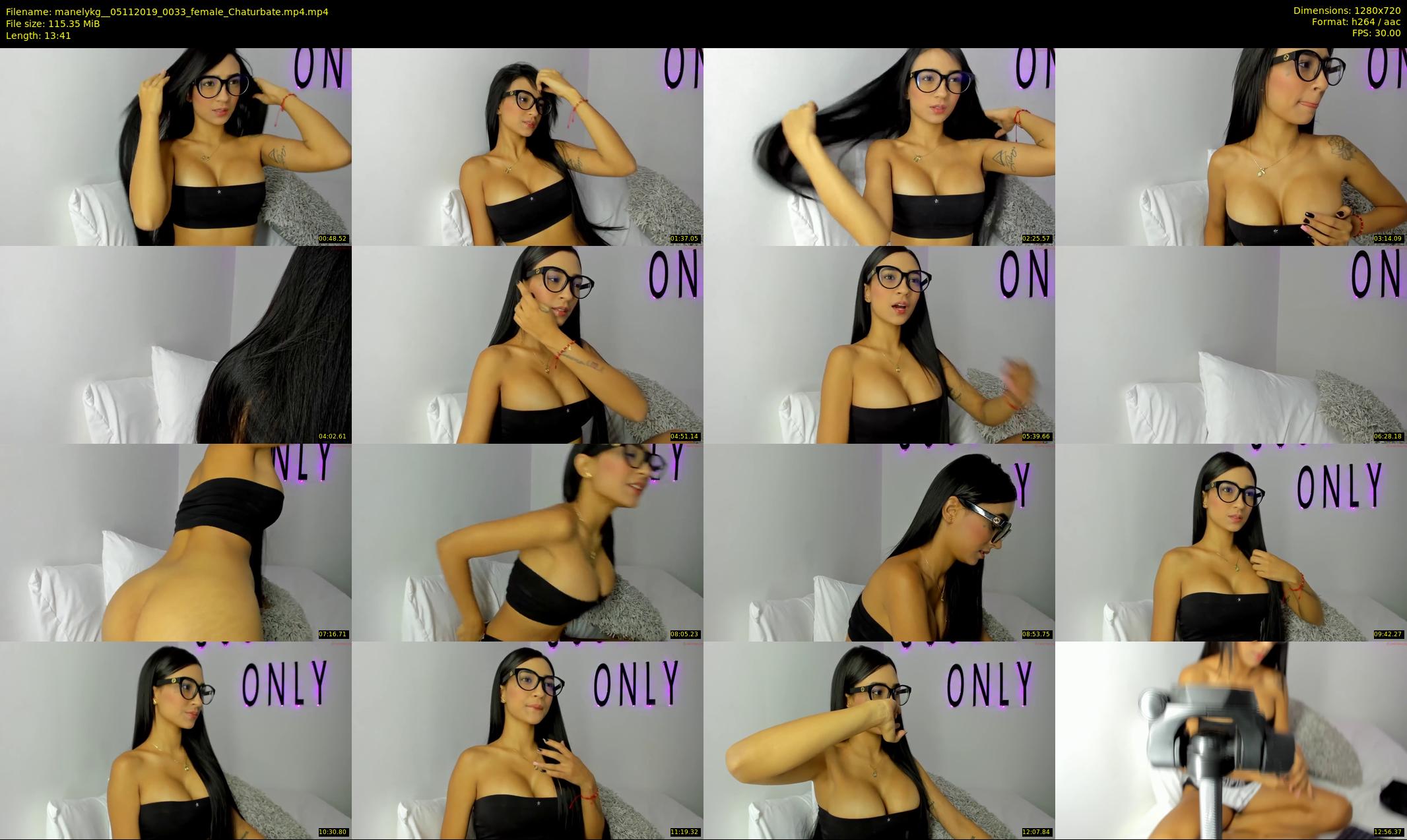 manelykg_ — 14 minute Chaturbate female cam show recording, 720p, Nov 5, 2019