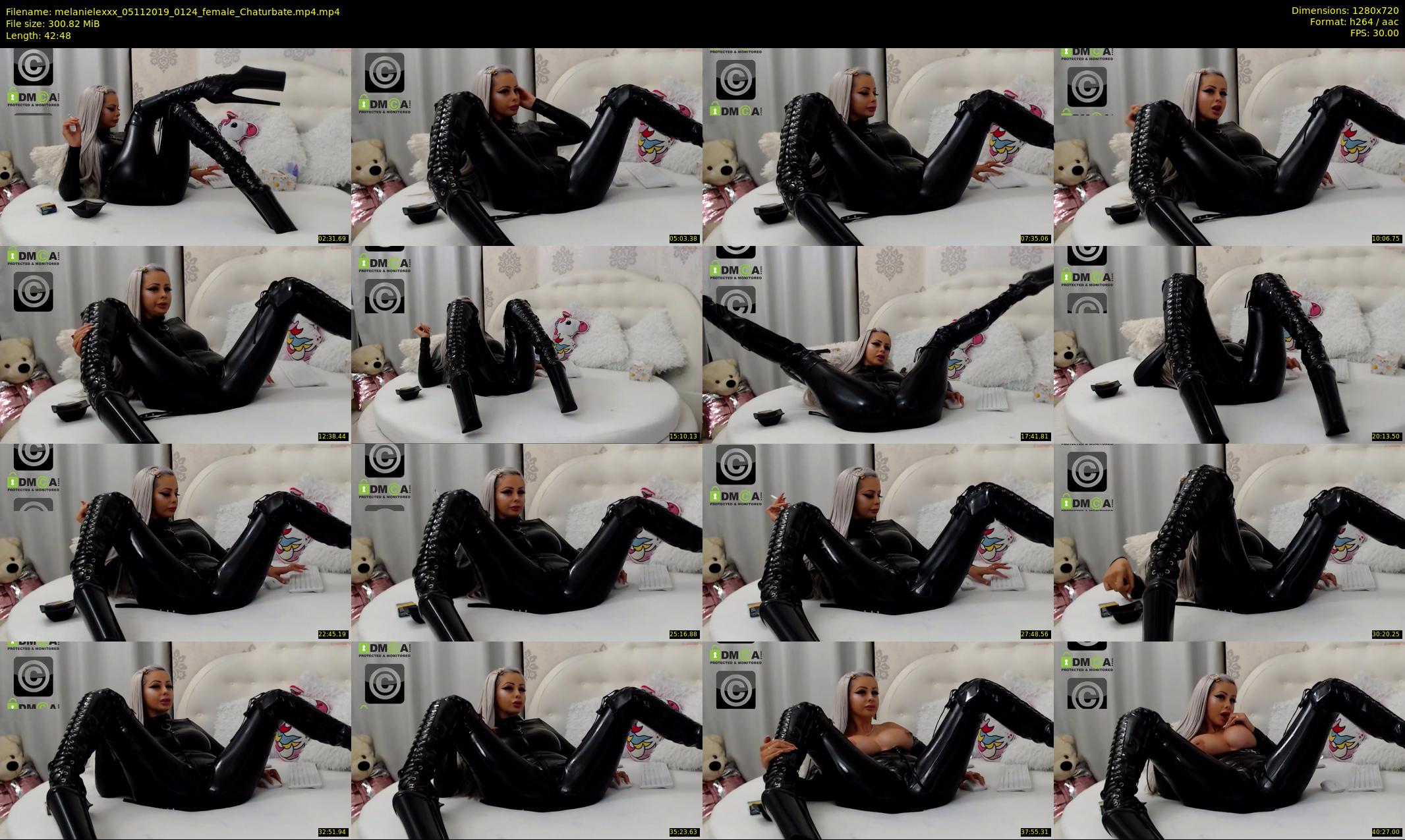 melanielexxx — 43 minute Chaturbate female cam show recording, 720p, Nov 5, 2019