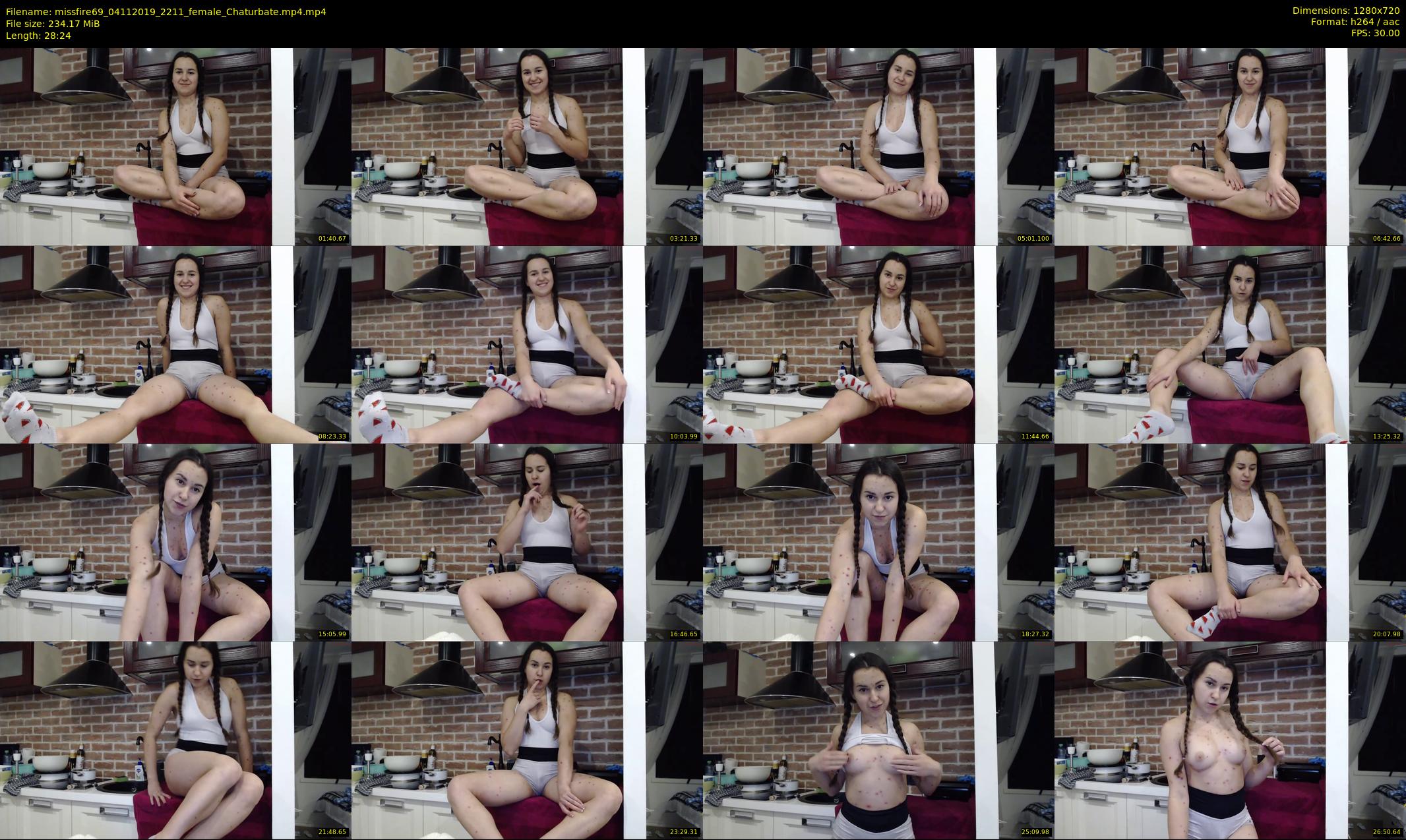 missfire69 — 29 minute Chaturbate female cam show recording, 720p, Nov 4, 2019