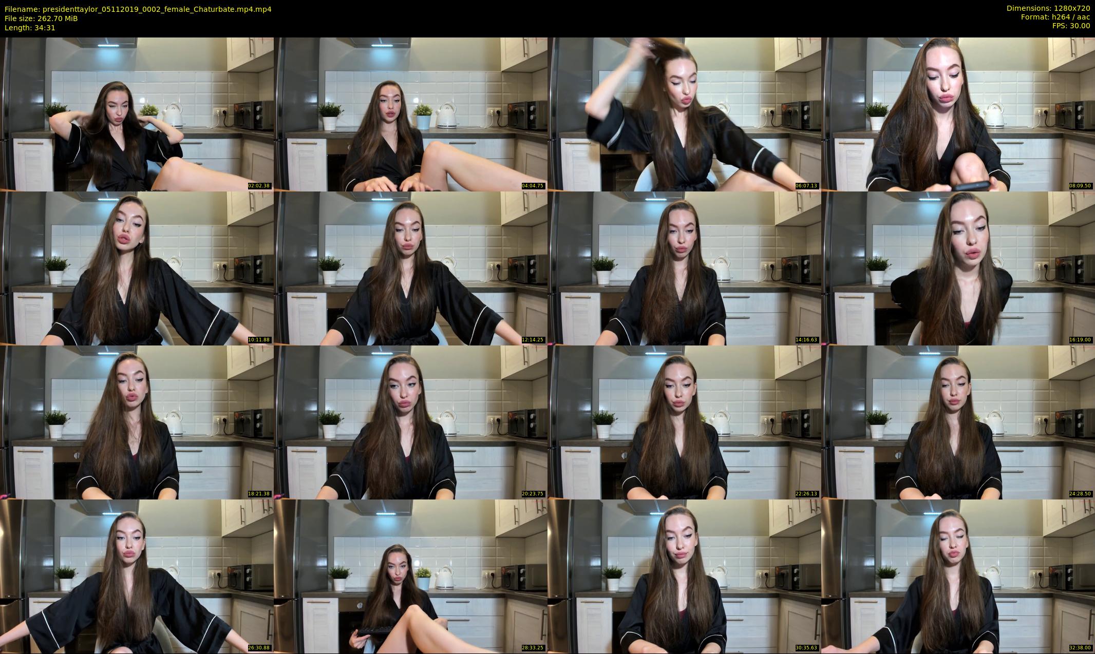 presidenttaylor — 35 minute Chaturbate female cam show recording, 720p, Nov 5, 2019