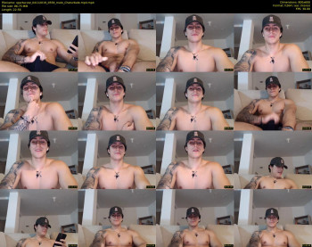spartacozz — 23 minute Chaturbate male cam show recording, 480p, Nov 4, 2019