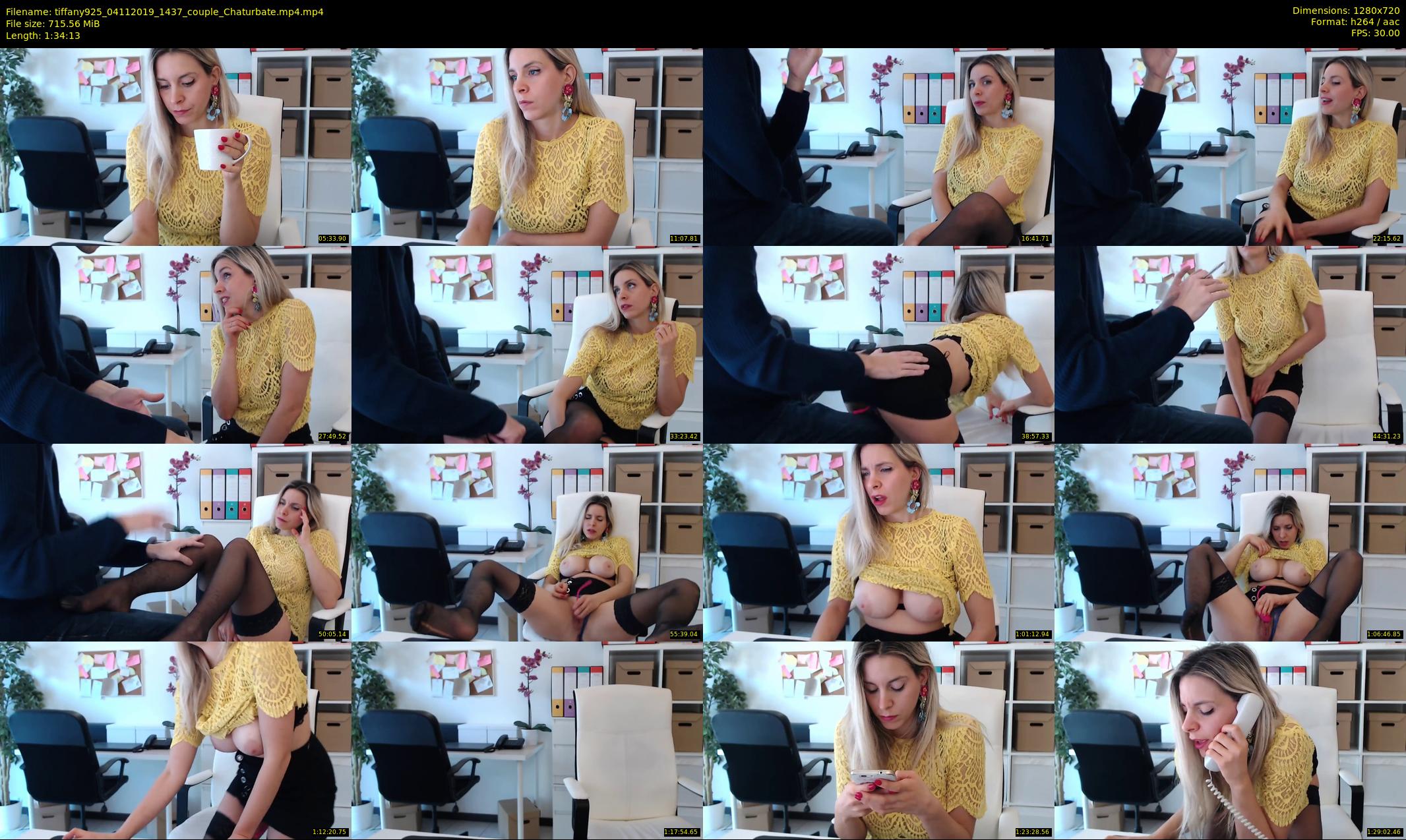 tiffany925 — 95 minute Chaturbate female cam show recording, 720p, Nov 4, 2019