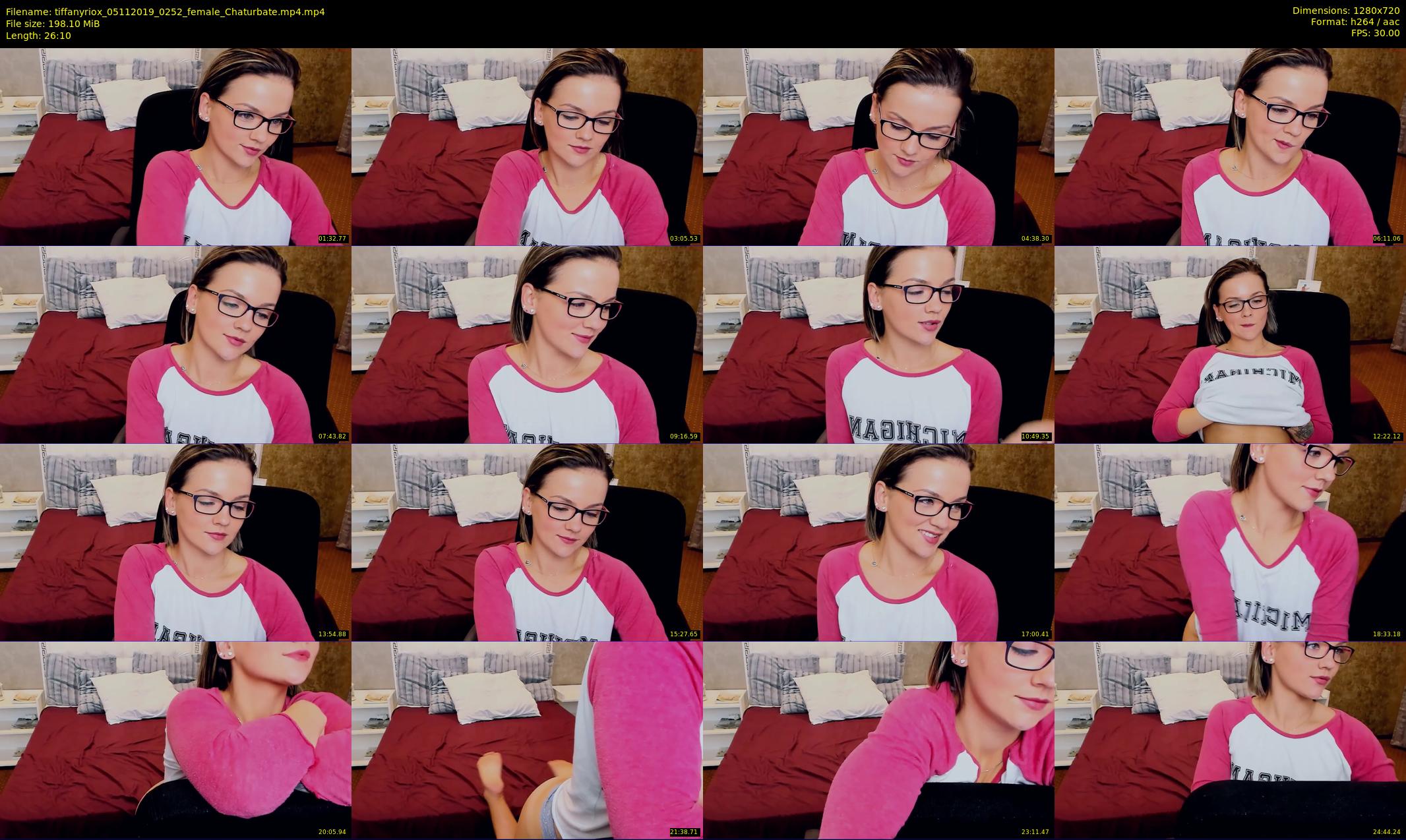 tiffanyriox — 27 minute Chaturbate female cam show recording, 720p, Nov 5, 2019