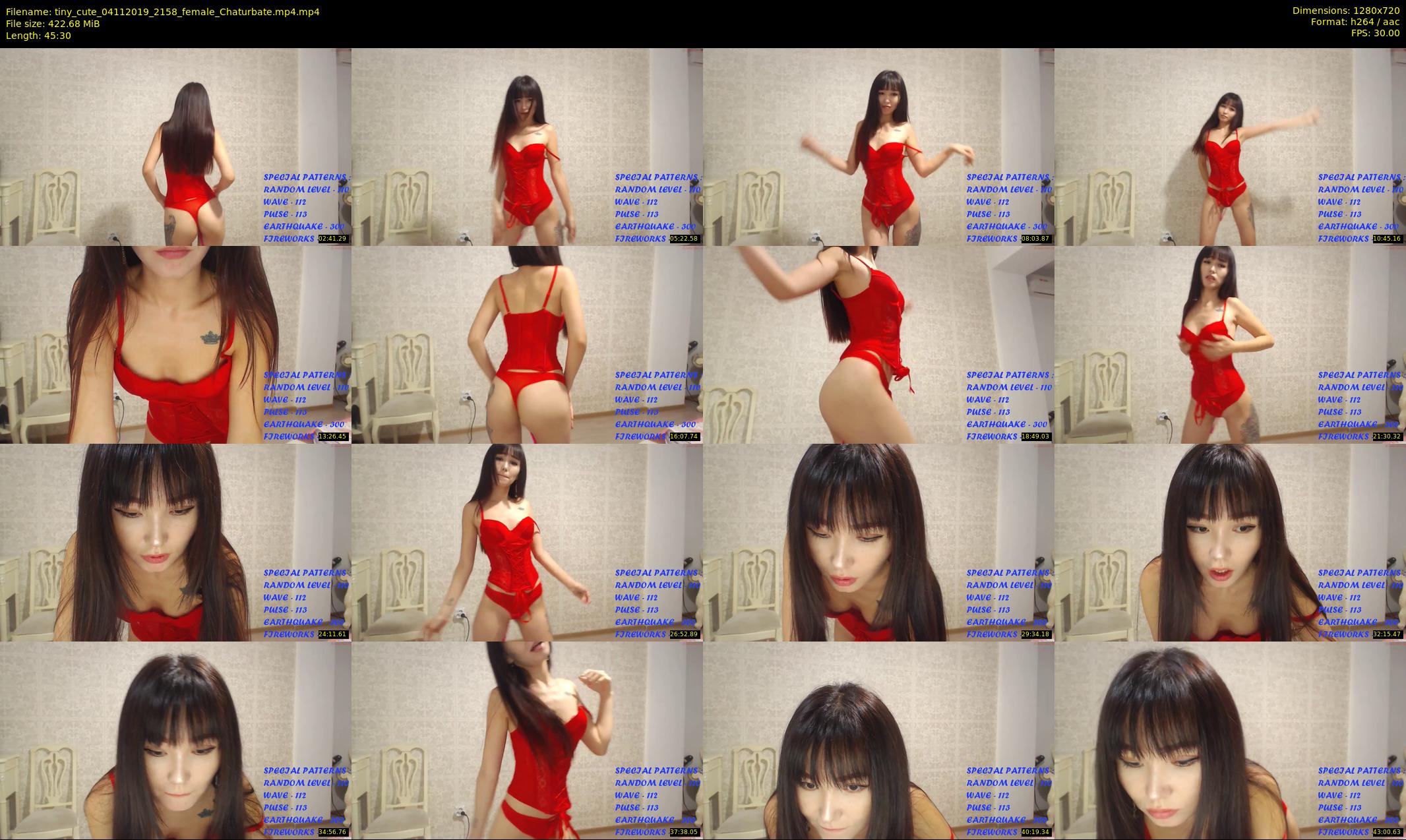 tiny_cute — 46 minute Chaturbate female cam show recording, 720p, Nov 4, 2019