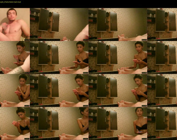 trioa — 3 minute Chaturbate couple cam show recording, 720p, Nov 4, 2019