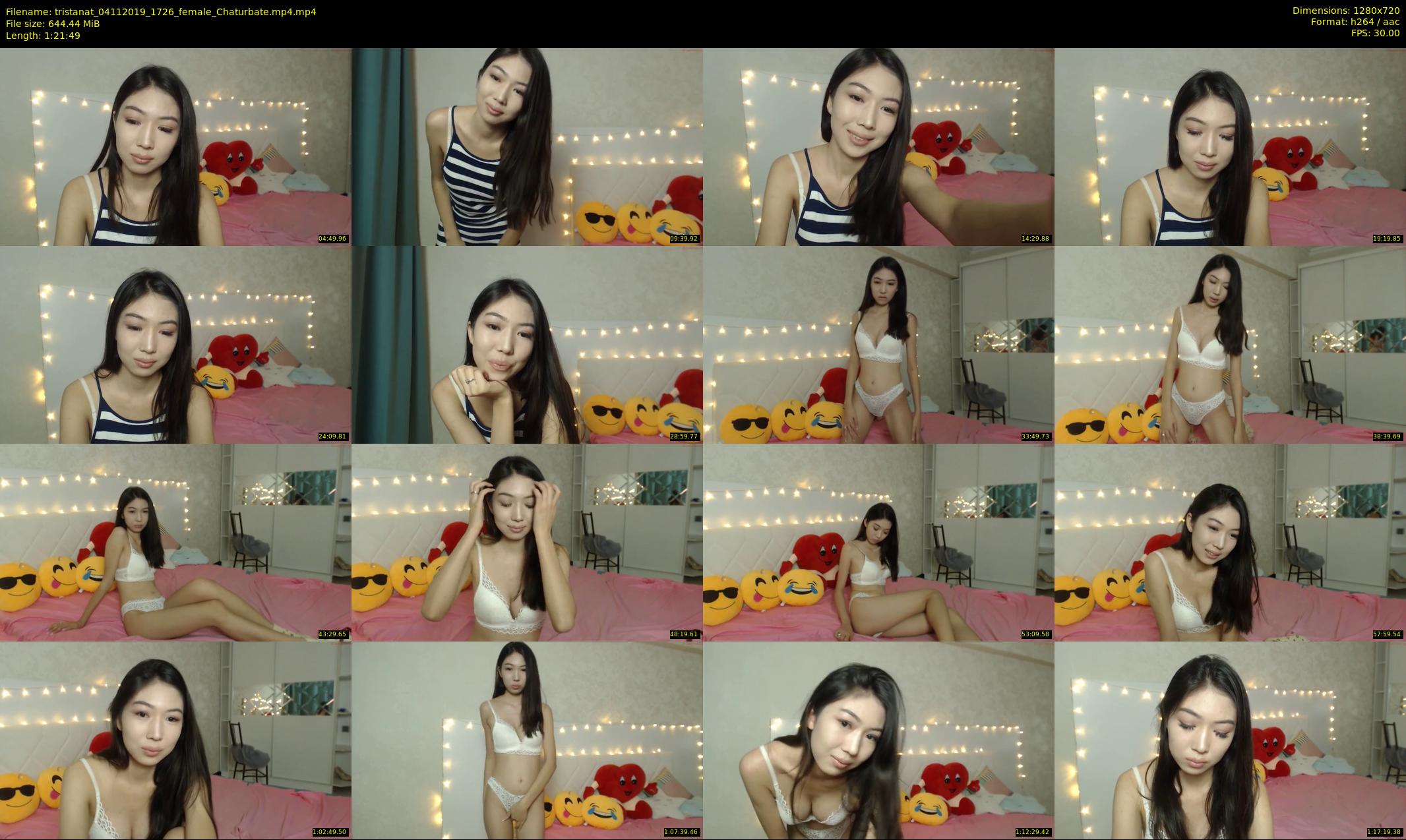 tristanat — 82 minute Chaturbate female cam show recording, 720p, Nov 4, 2019