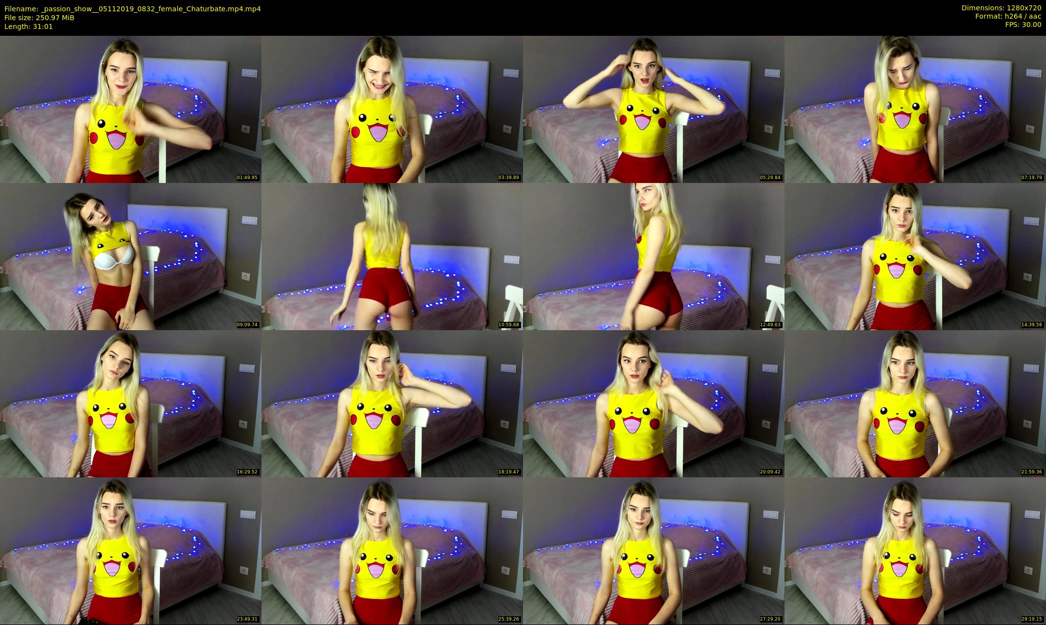 _passion_show_ — 32 minute Chaturbate couple cam show recording, 720p, Nov 5, 2019