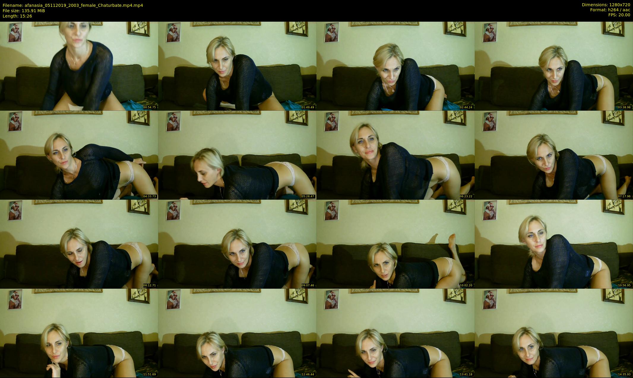 afanasia — 16 minute Chaturbate female cam show recording, 720p, Nov 5, 2019
