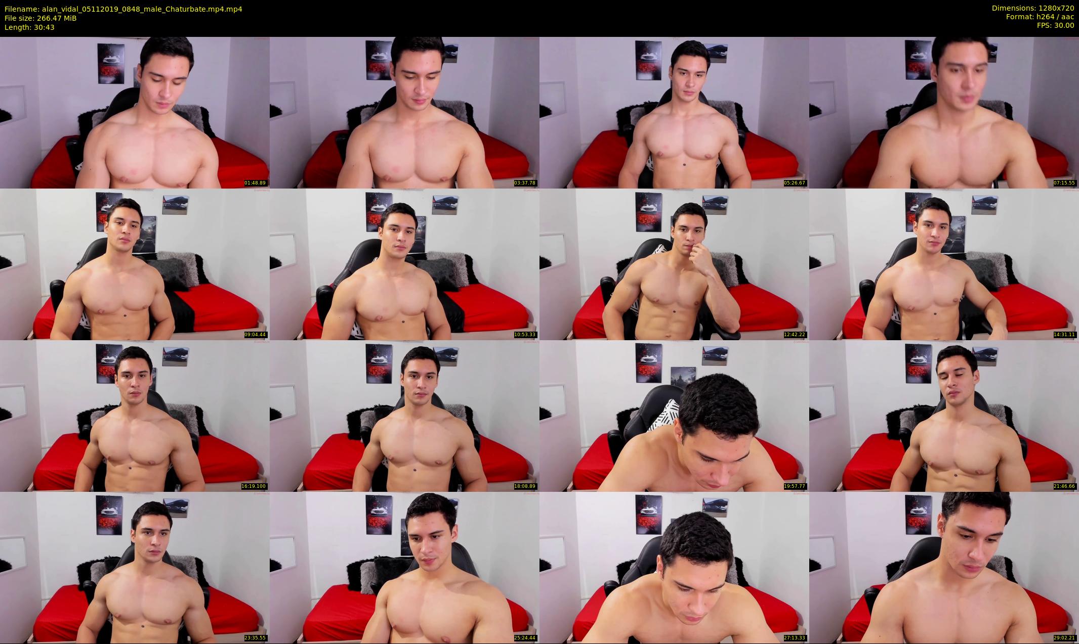 alan_vidal — 31 minute Chaturbate male cam show recording, 720p, Nov 5, 2019