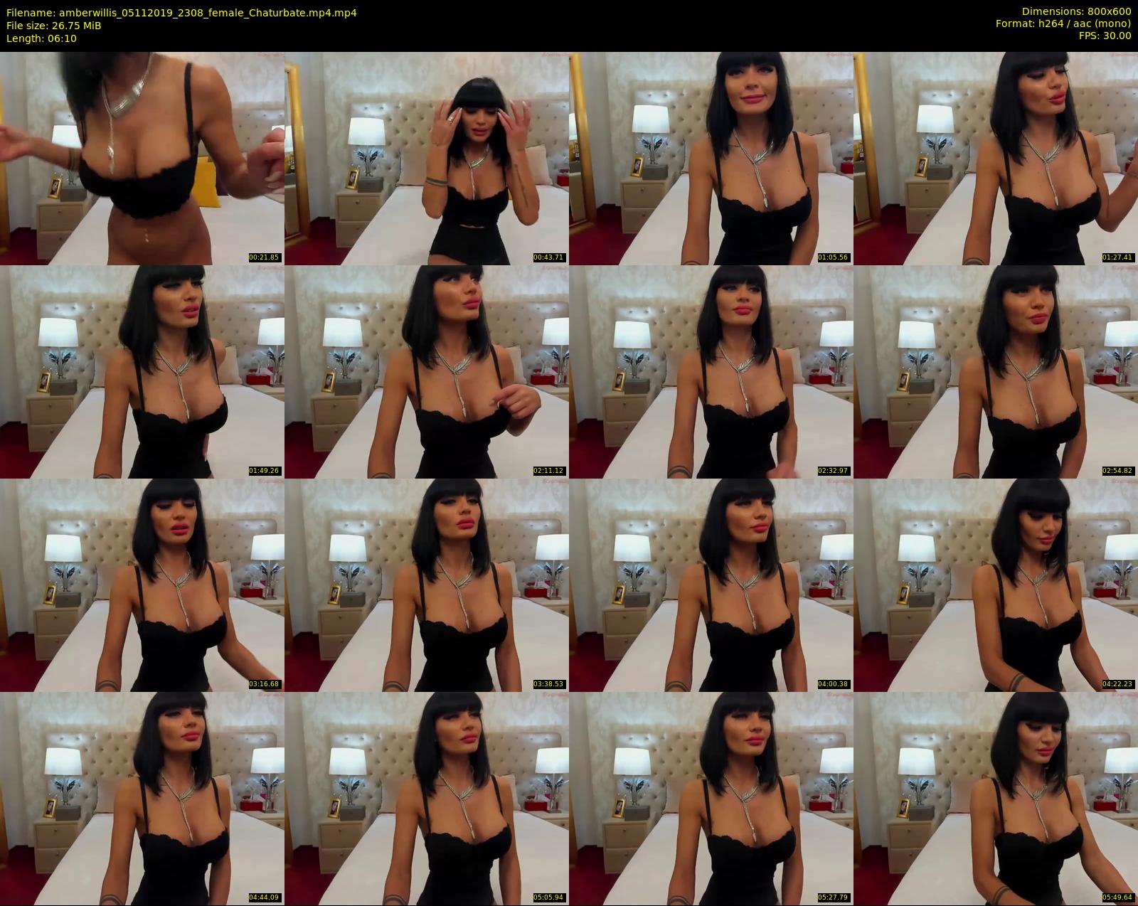 amberwillis — 7 minute Chaturbate female cam show recording, 480p, Nov 5, 2019