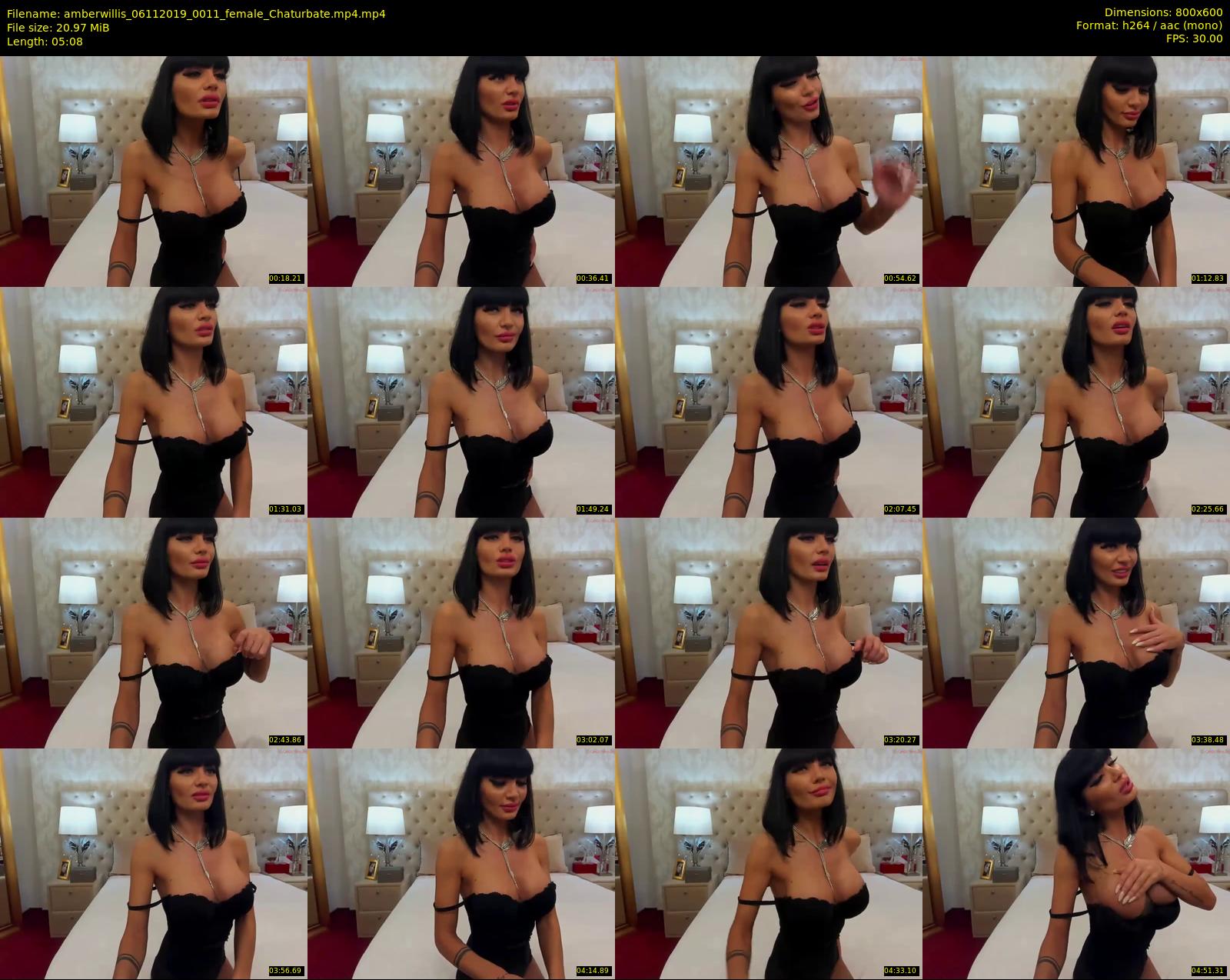 amberwillis — 6 minute Chaturbate female cam show recording, 480p, Nov 6, 2019