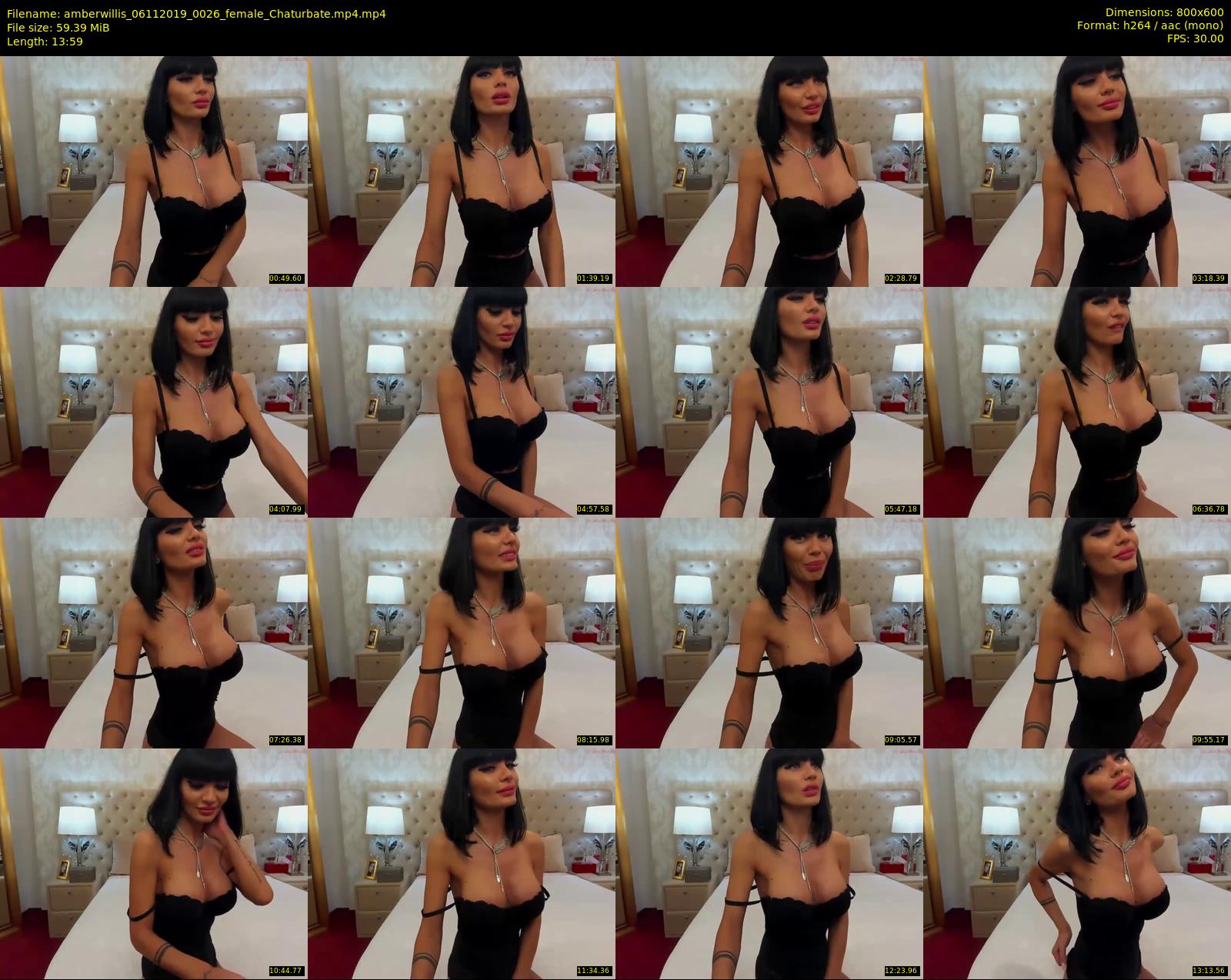 amberwillis — 14 minute Chaturbate female cam show recording, 480p, Nov 6, 2019
