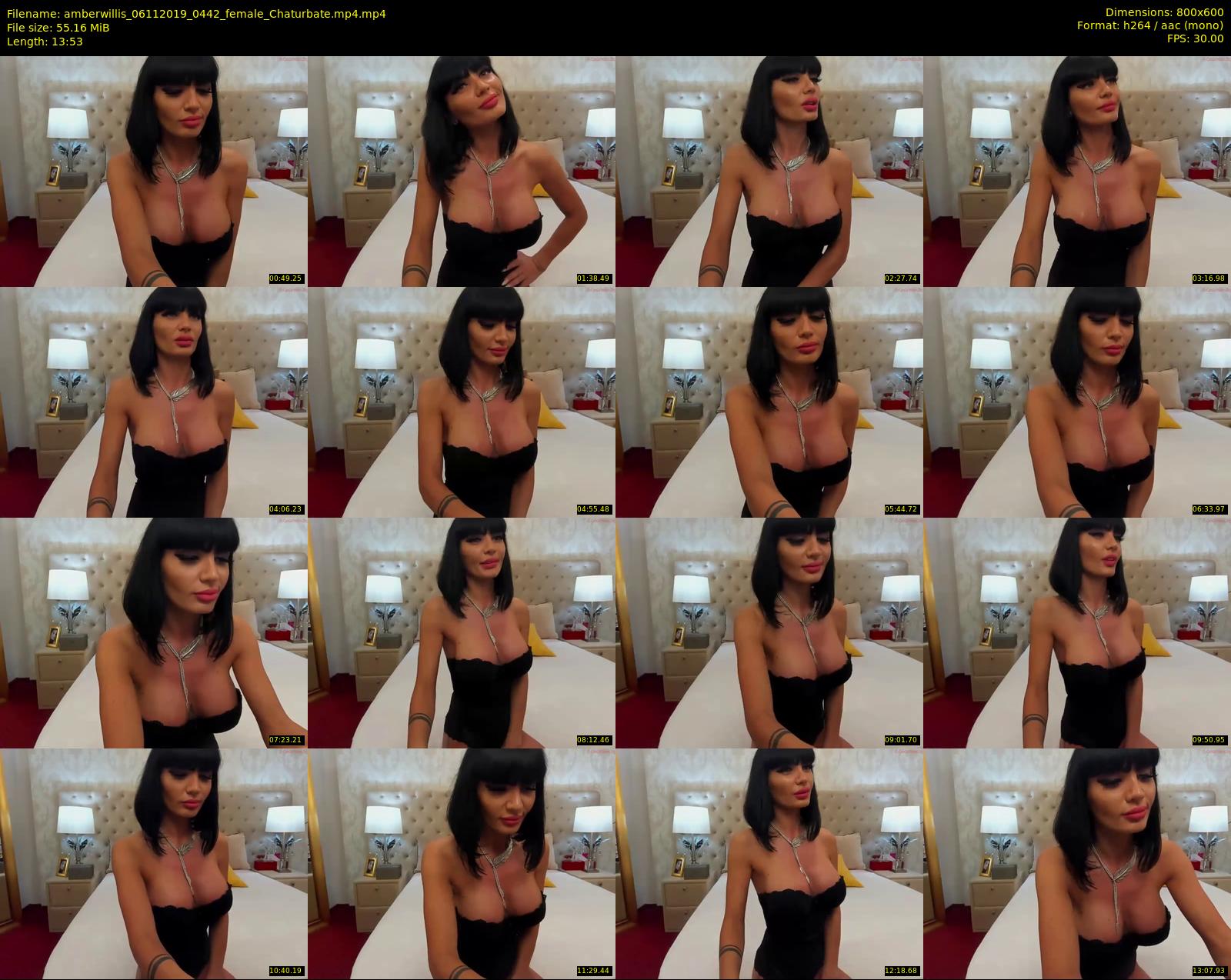 amberwillis — 14 minute Chaturbate female cam show recording, 480p, Nov 6, 2019