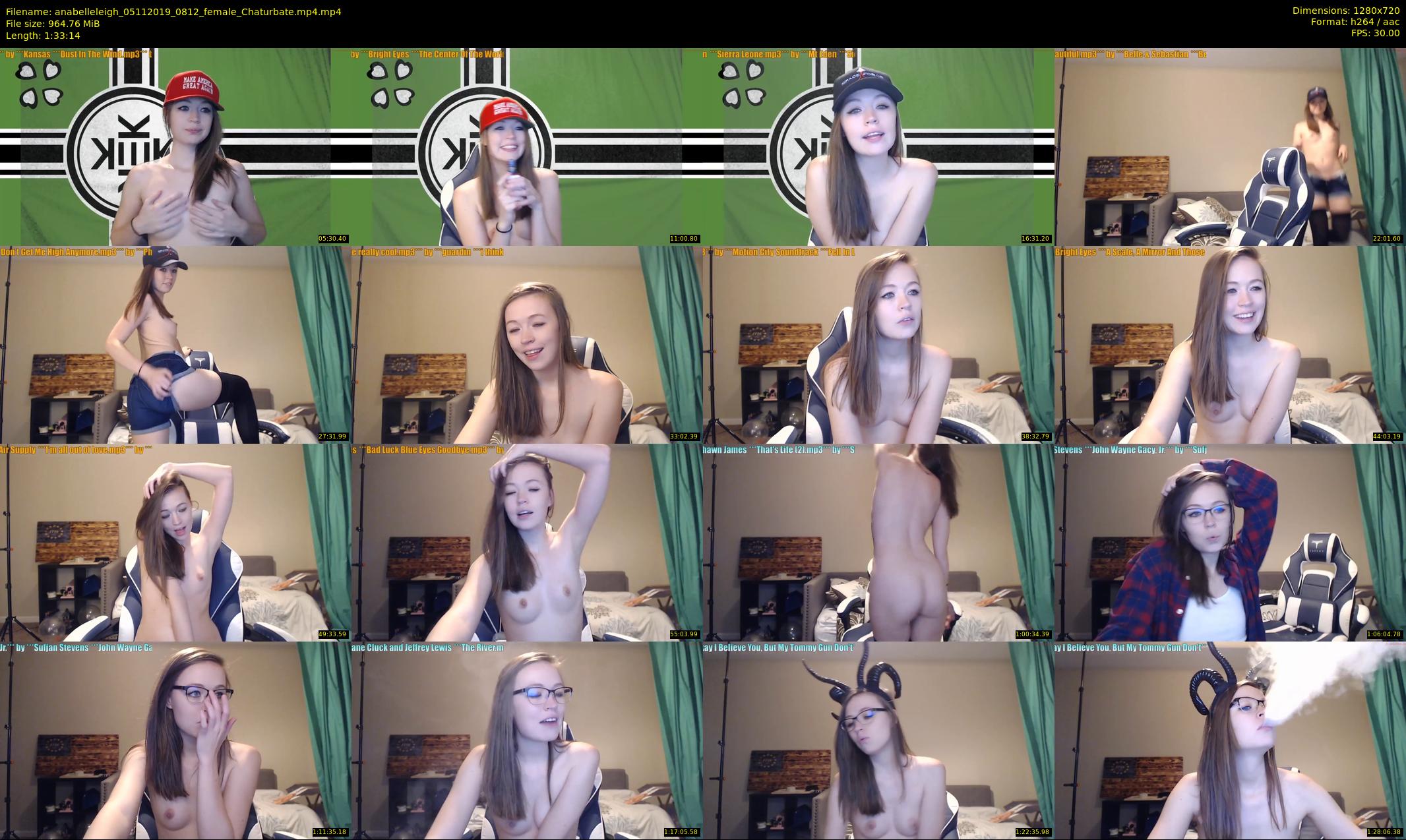 anabelleleigh — 94 minute Chaturbate female cam show recording, 720p, Nov 5, 2019