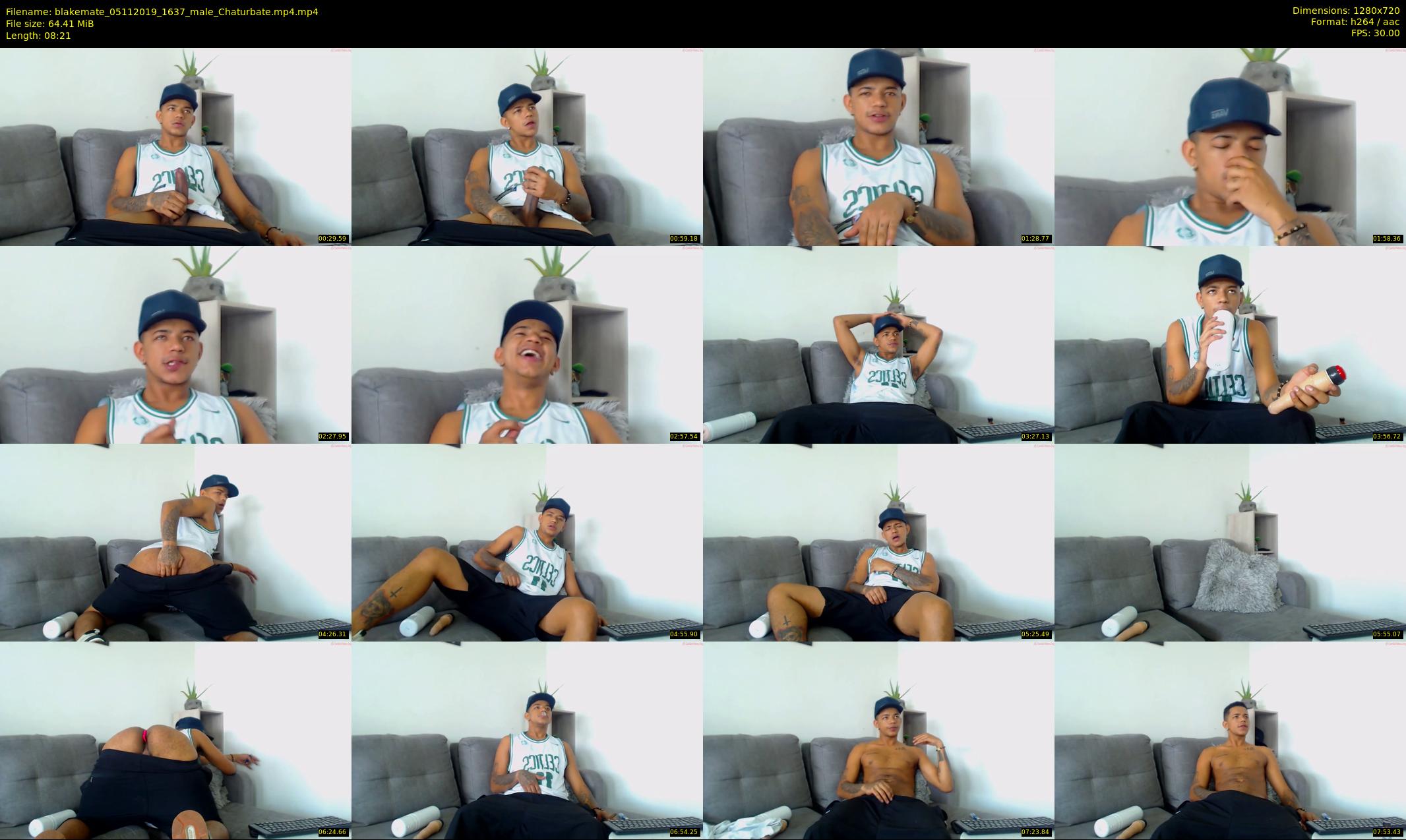 blakemate — 9 minute Chaturbate male cam show recording, 720p, Nov 5, 2019