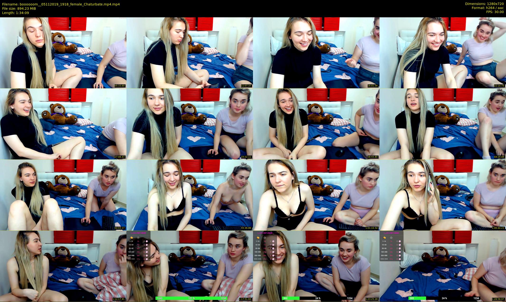 boooooom_ — 95 minute Chaturbate female cam show recording, 720p, Nov 5, 2019