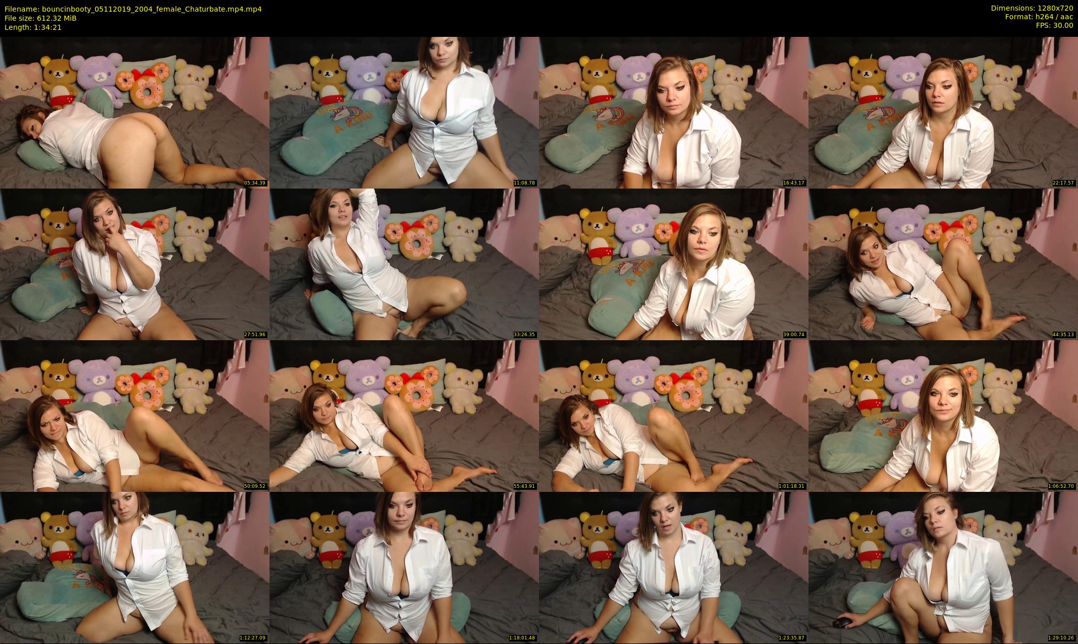 bouncinbooty — 95 minute Chaturbate female cam show recording, 720p, Nov 5, 2019